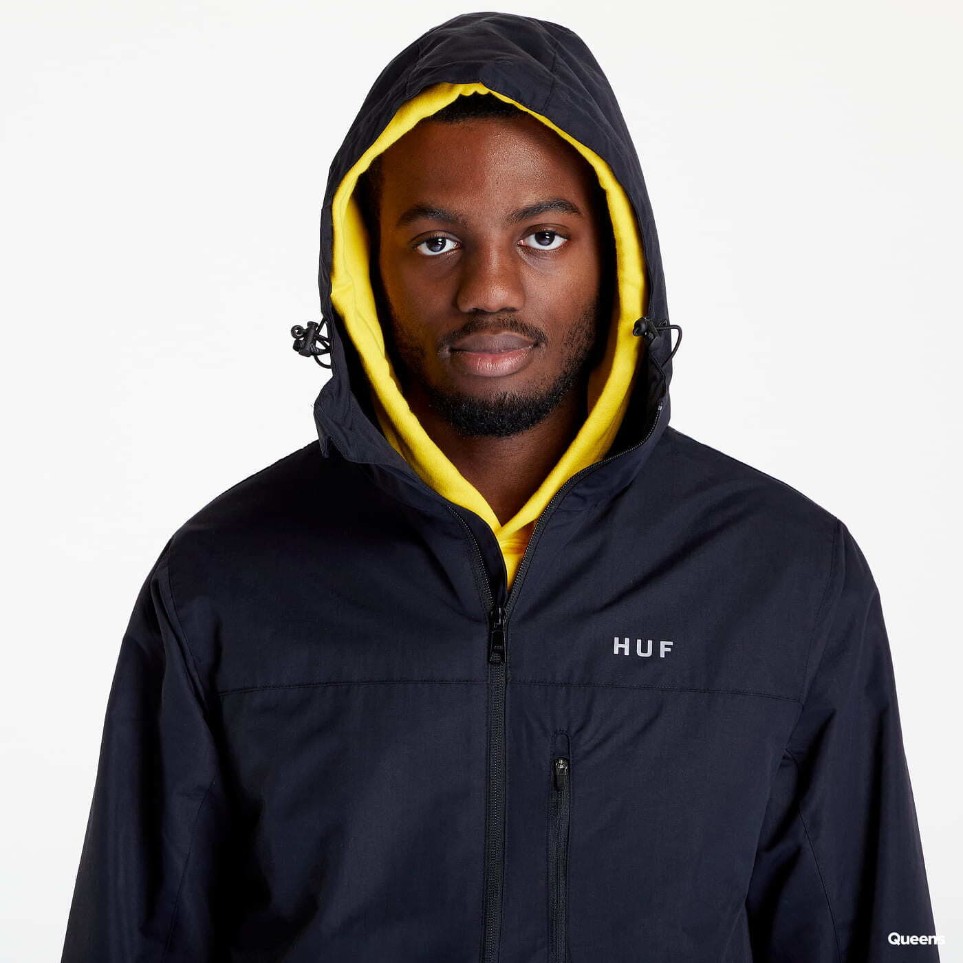 Chaquetas Coach HUF Essentials Zip Standard Shell Black