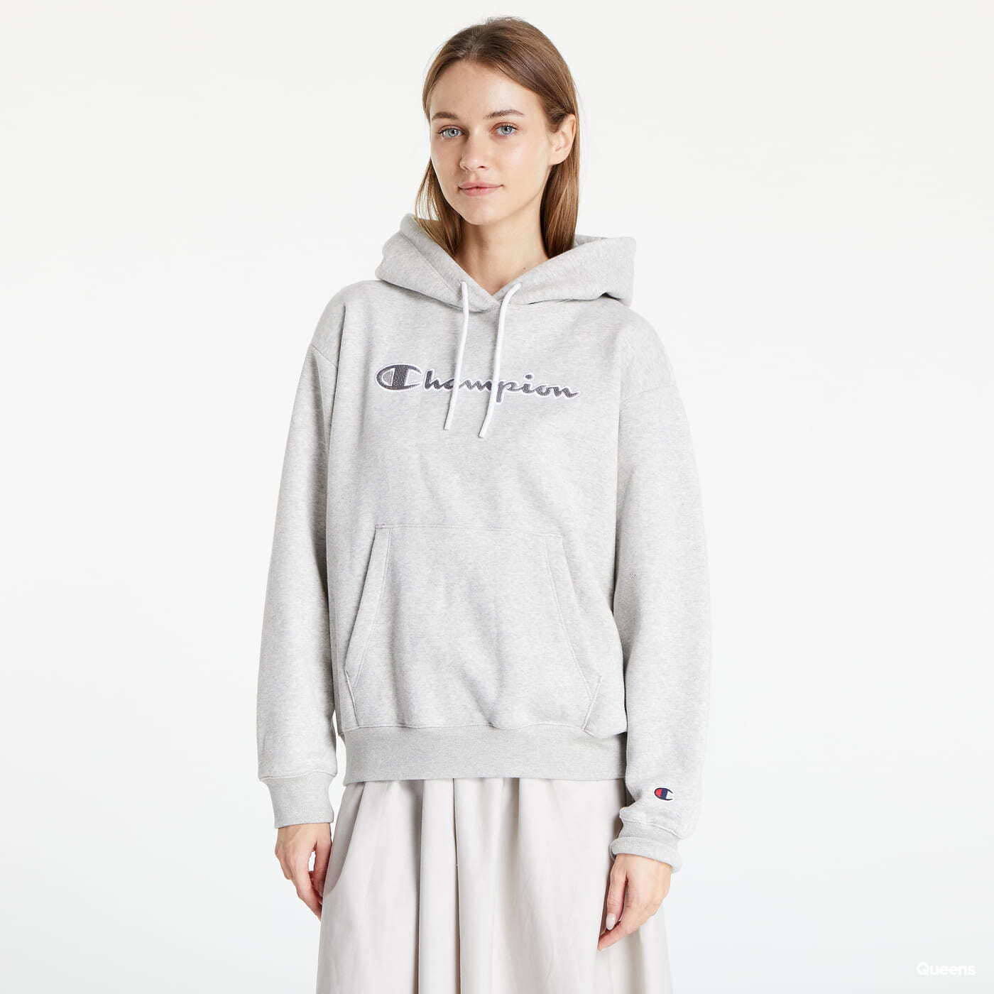 Hoodies and sweatshirts Champion Hooded Sweatshirt Grey Queens