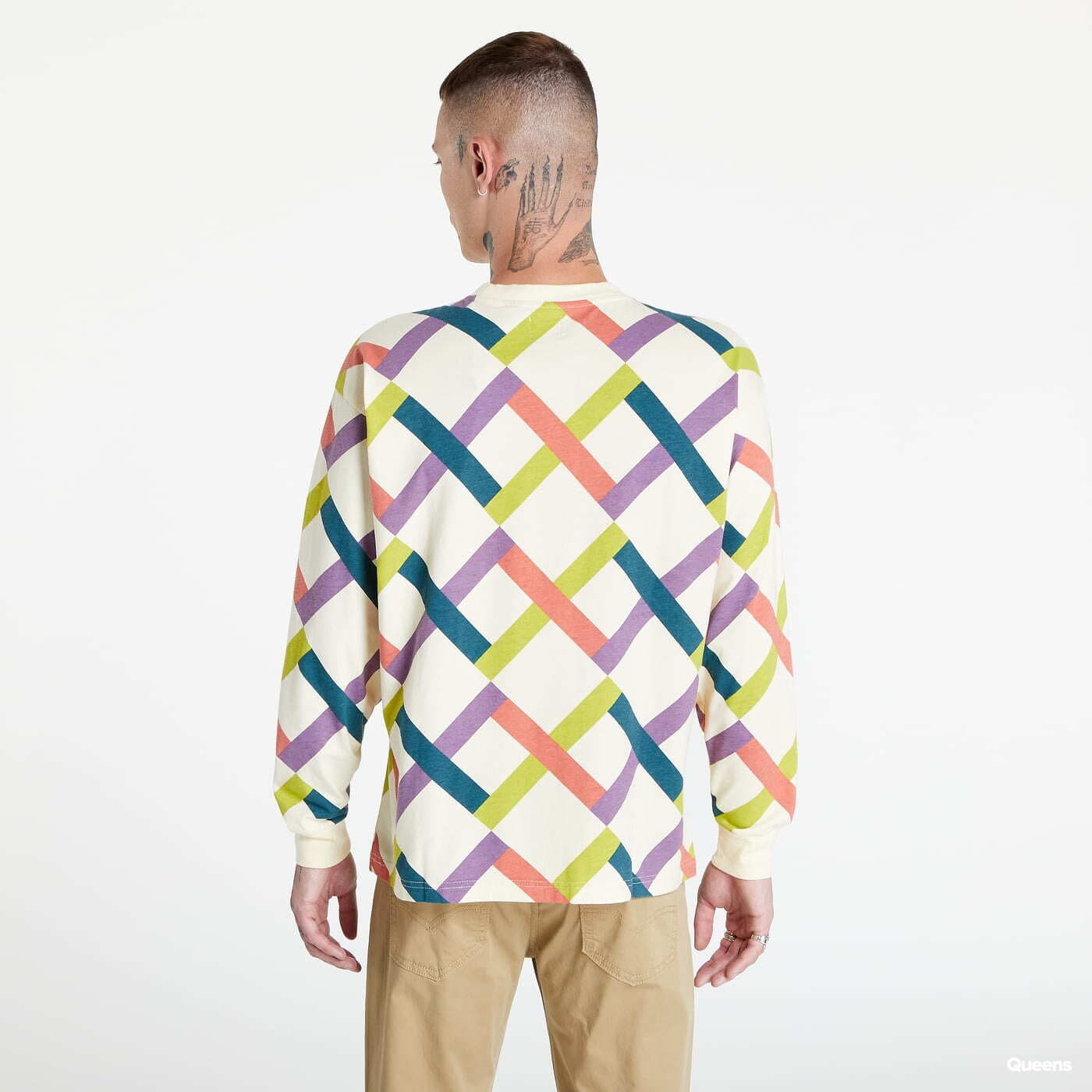 Tricouri  Levi's ® Skate Graphic Boxy Long Sleeve T-Shirt Creamy