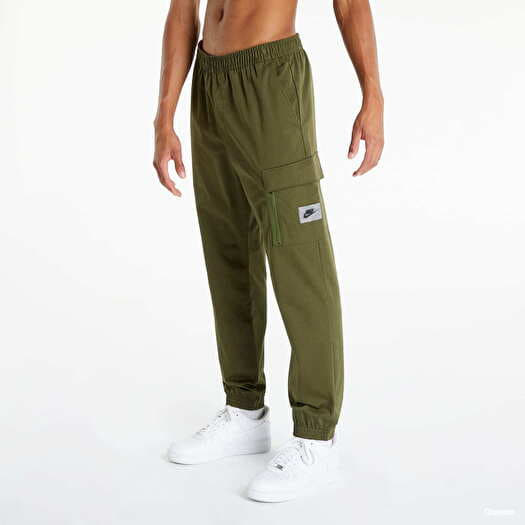 Pants and jeans Nike Sportswear Woven Trousers Olive Green