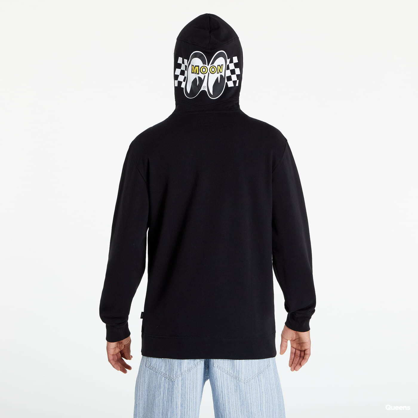 Hoodies and sweatshirts  Vans Mooneyes Fleece Hoodie Black
