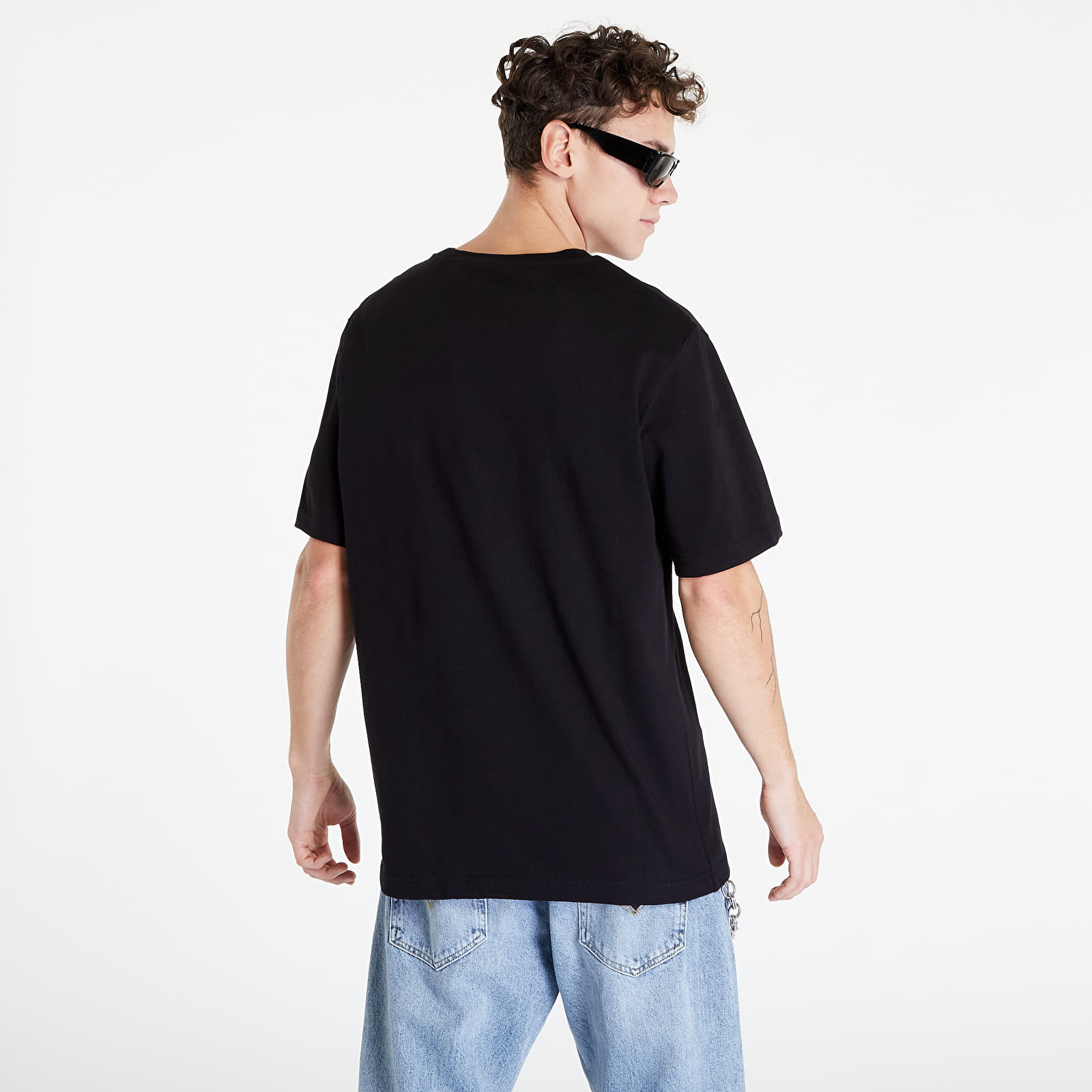 Kleidung für Männer Daily Paper X Fp Flag T-Shirt Black