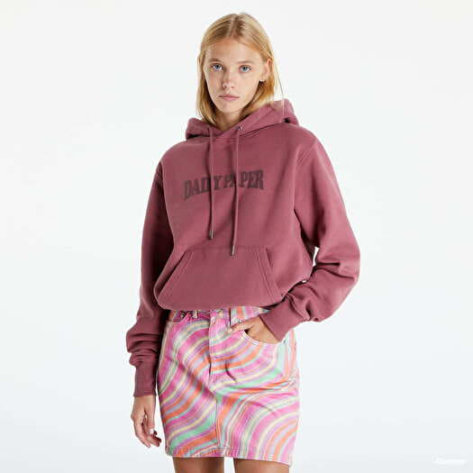 Daily paper hoodie bordeaux rood outlet