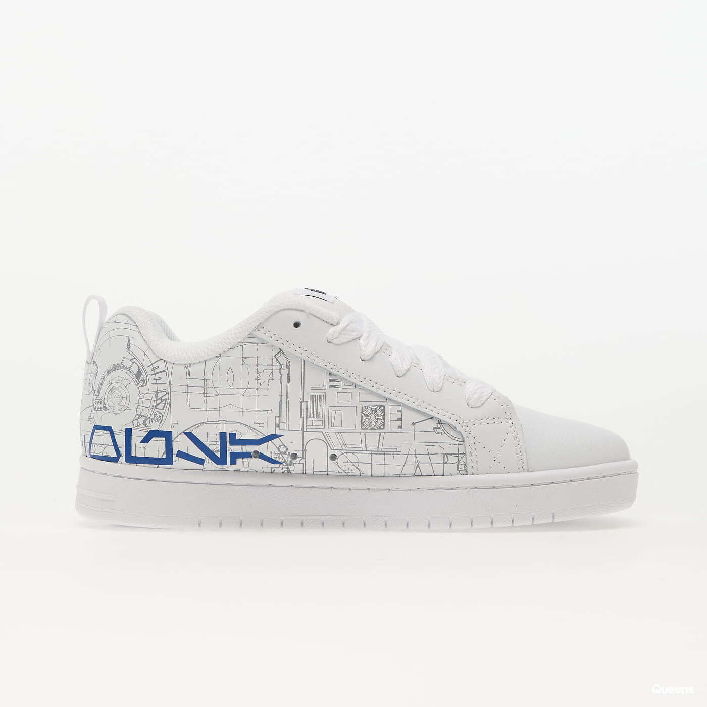 Chaussures et baskets homme DC Star Wars Court Graffik White/ Blue