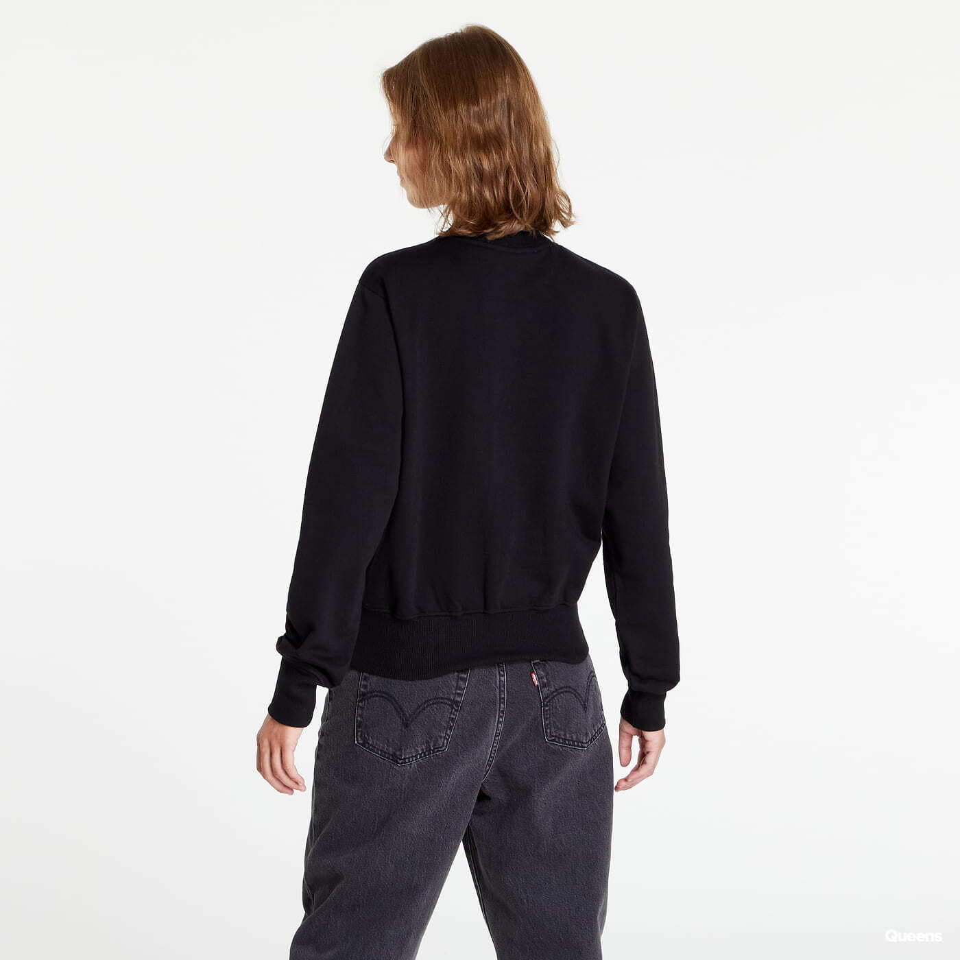 Mikinas ar kapuci un sporta krekli Daily Paper Evvie Youth Sweater Black