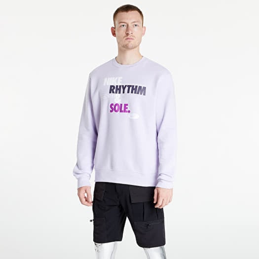 Purple nike online crewneck