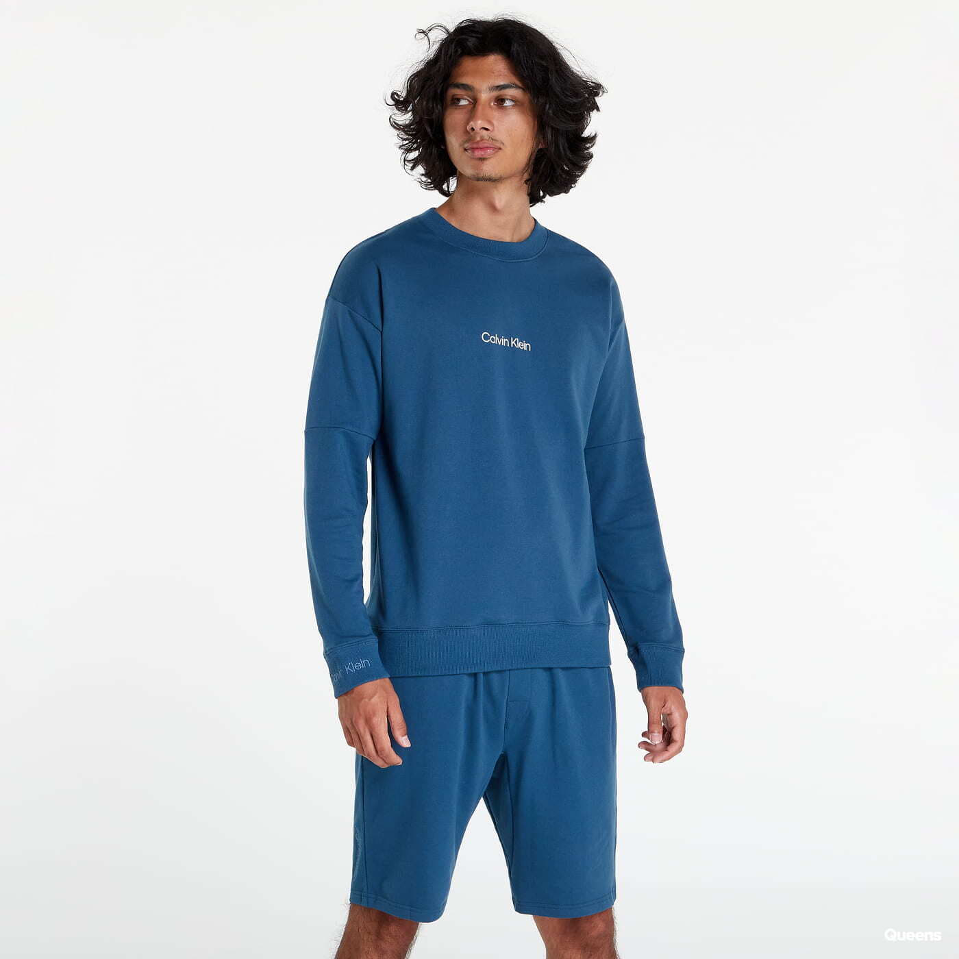 Calvin klein blue on sale sweatshirt