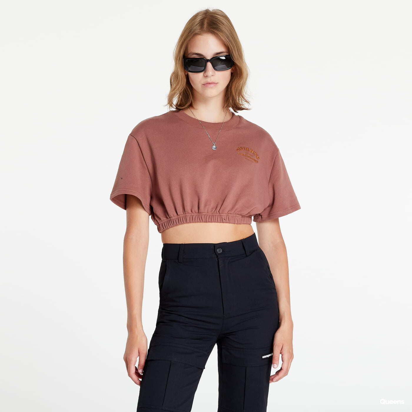 Tricouri Sixth June Embroidery T-shirt Brown