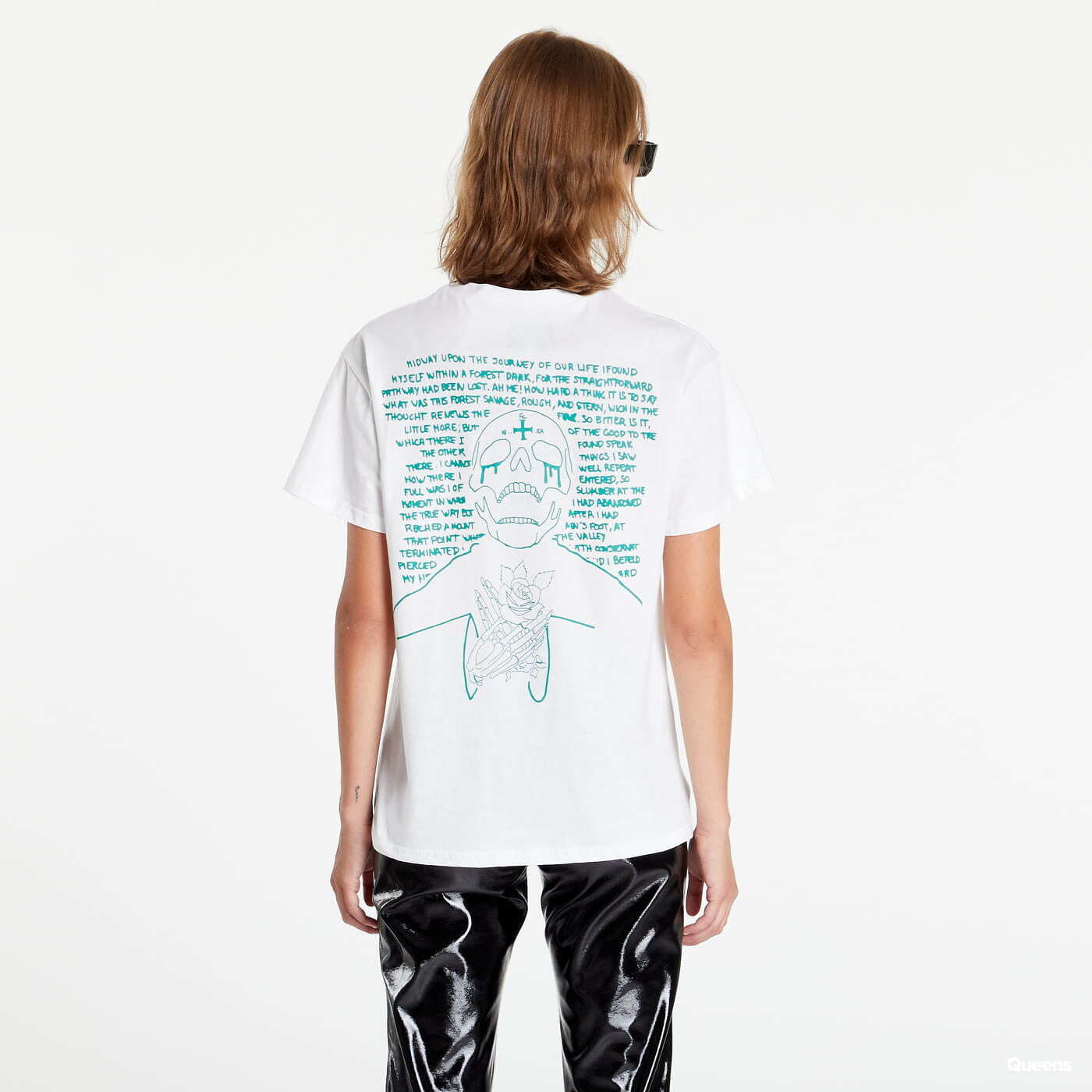 T-Shirts Sixth June Skull Print T-shirt White