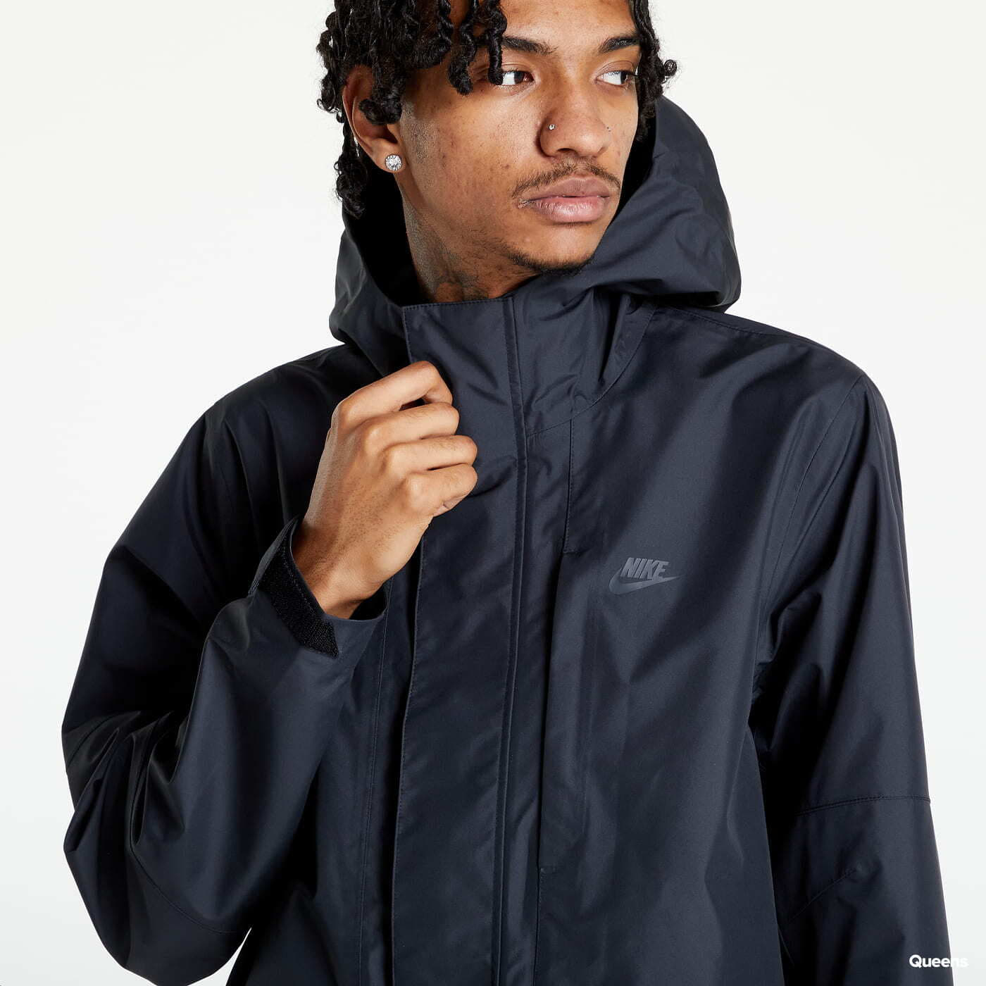 Jacken Nike Men s Shell Parka Black Queens
