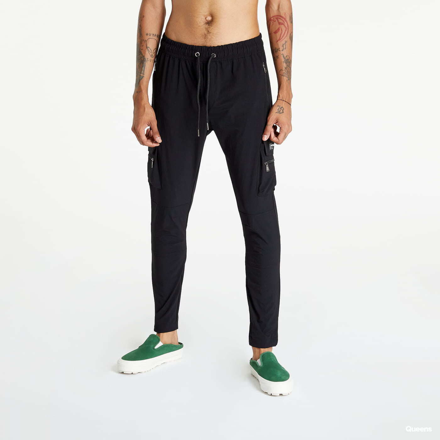 Панталони Sixth June Cargo Pants Black