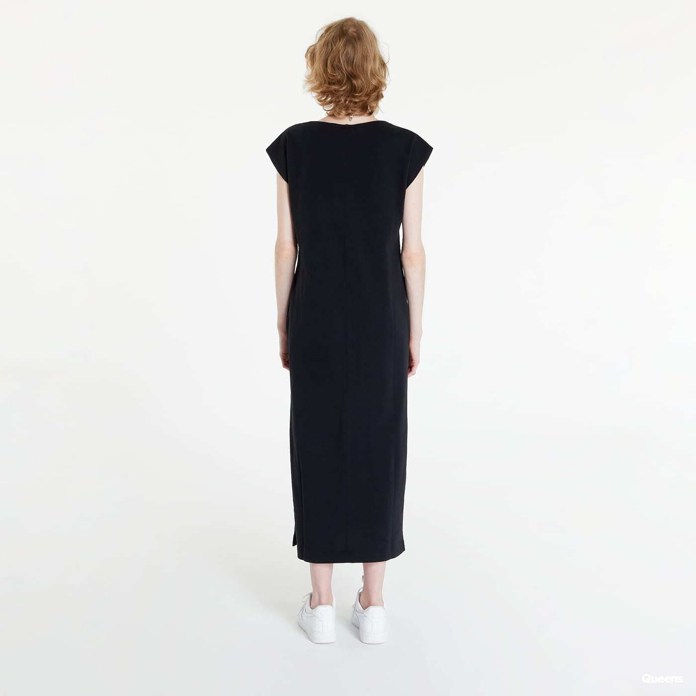 Kjoler Nike Women's Short-Sleeve Midi Dress Black