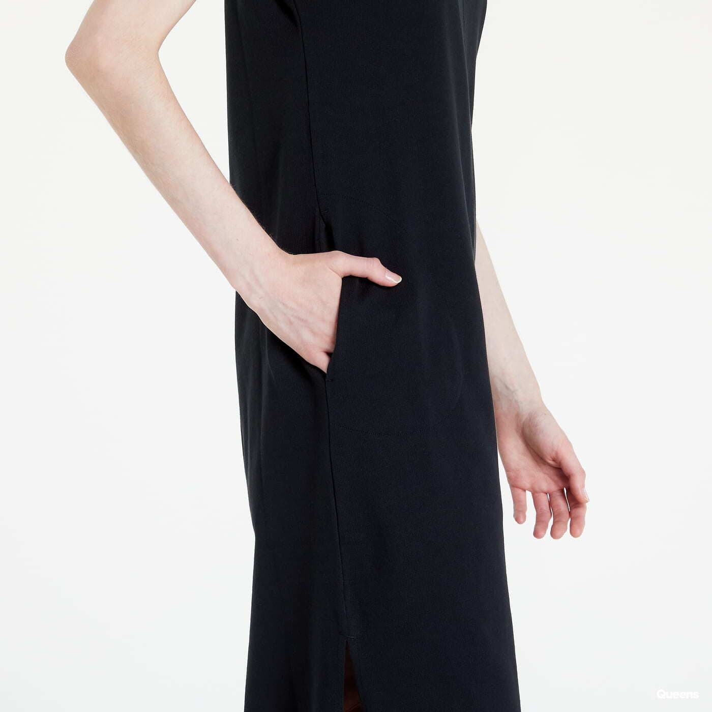 Kjoler Nike Women's Short-Sleeve Midi Dress Black