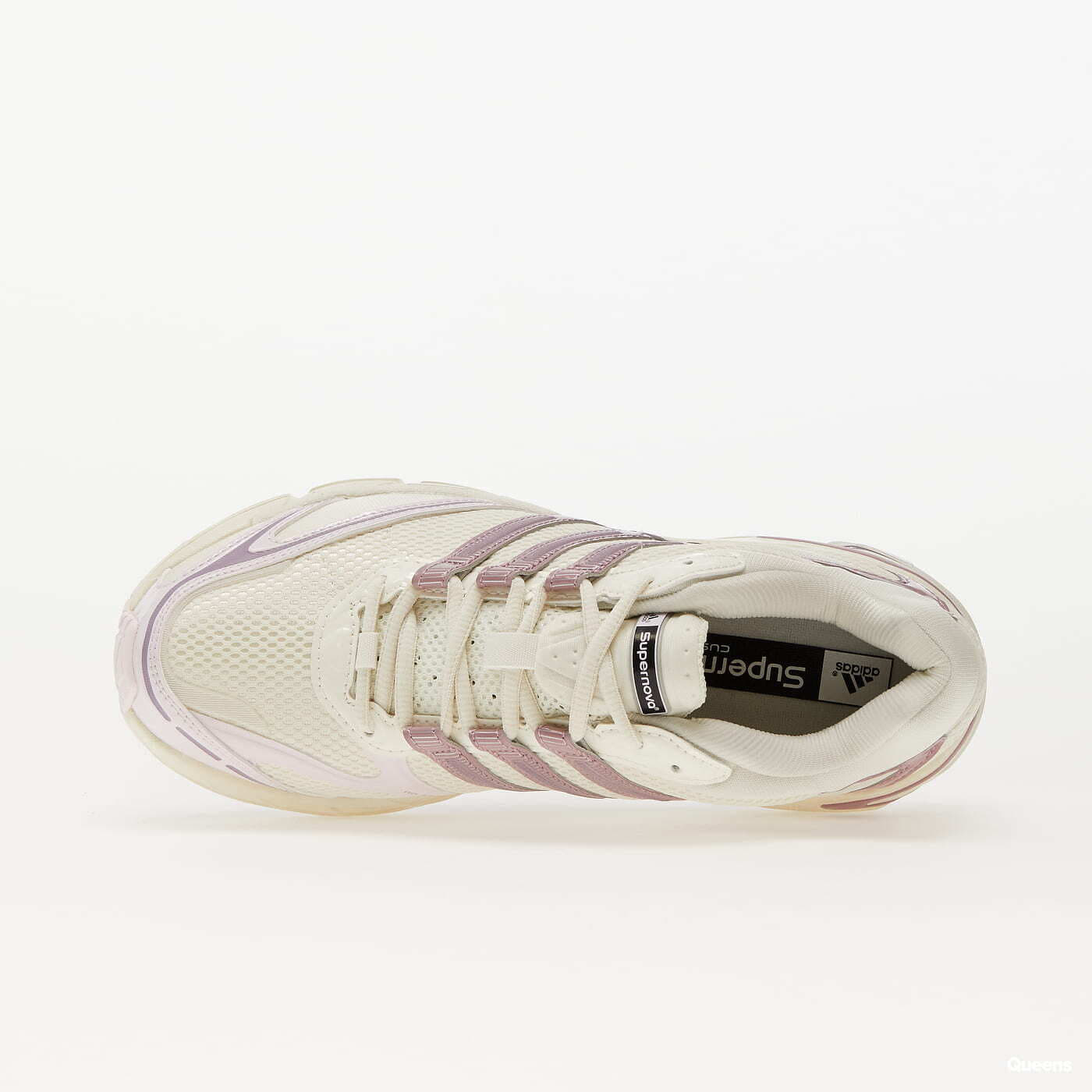 Women's sneakers and shoes adidas Performance Supernova Cushion 7 Off White/ Magic Mauve/ Almost Pink