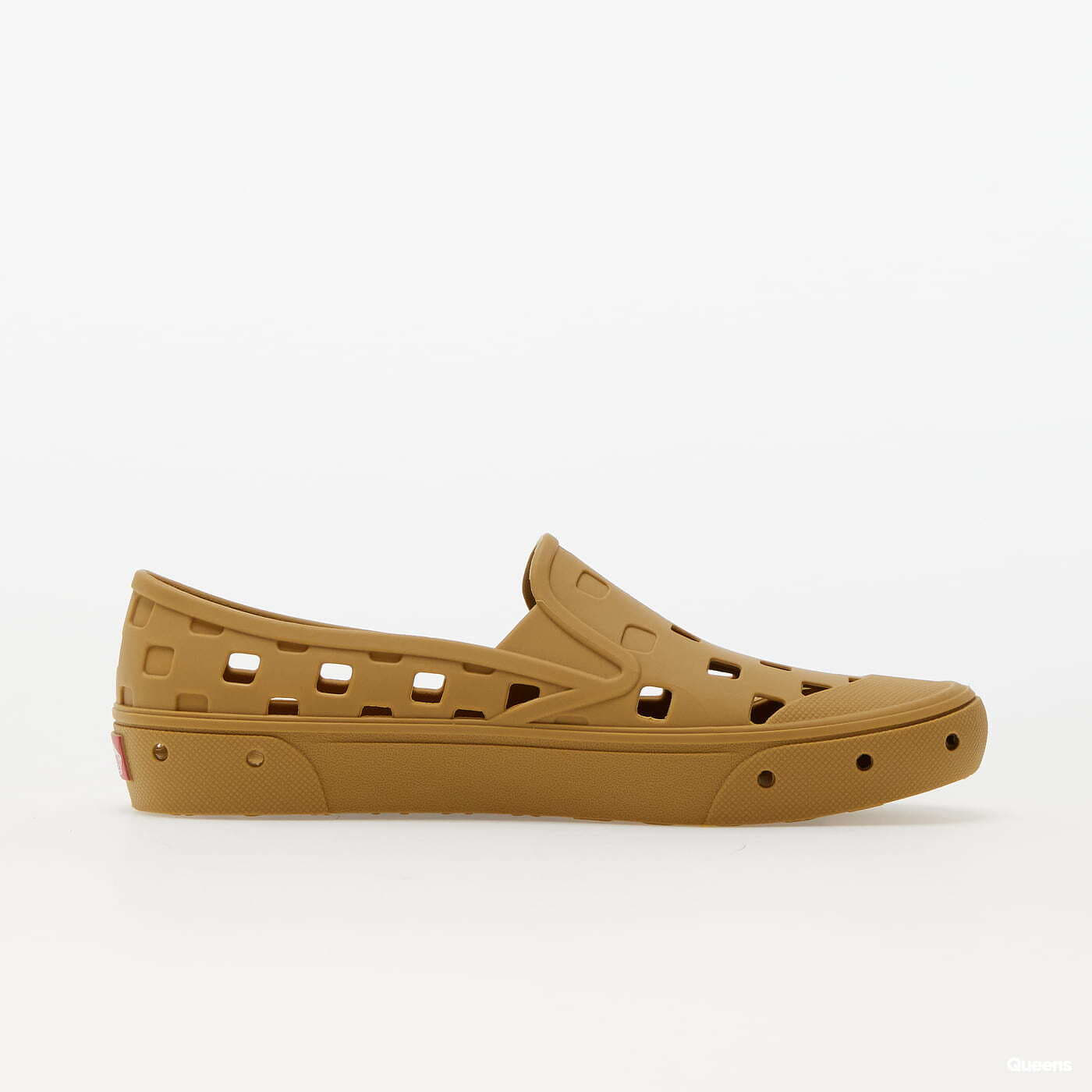 Damen Sneaker und Schuhe Vans Slip On TRK Mustard Gold Queens