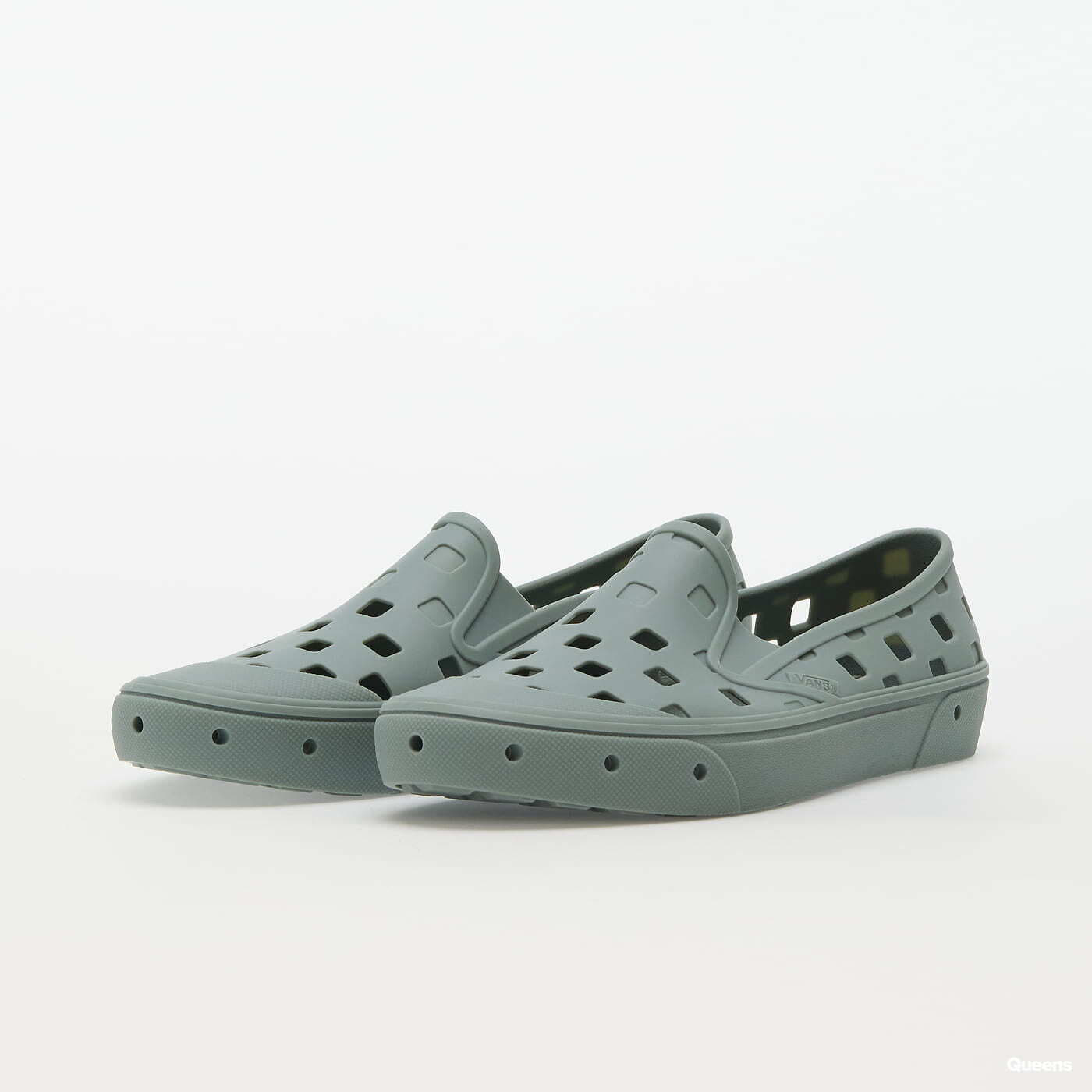 Vīriešu čības un apavi Vans Slip-On TRK Greenmilieu