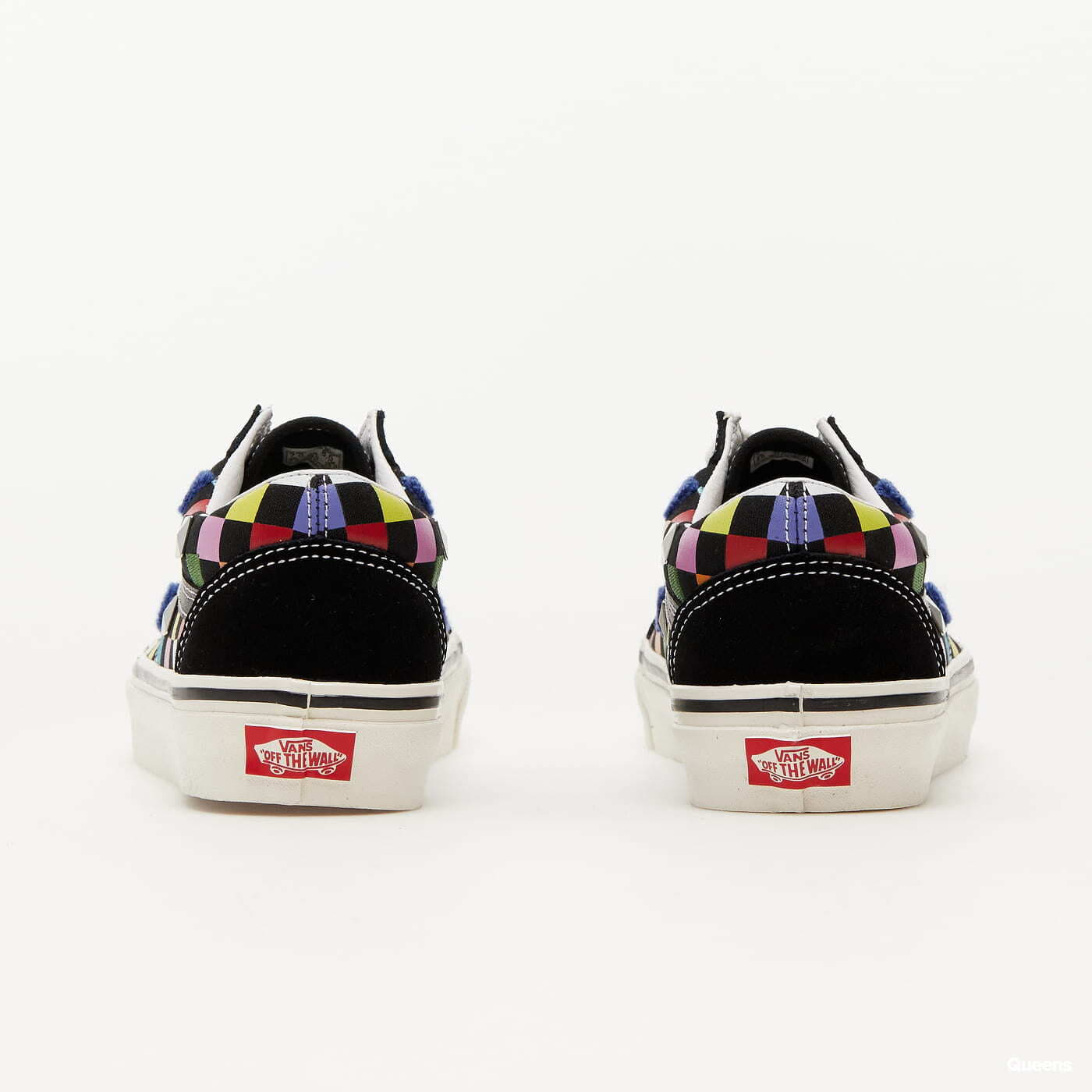 Vans old skool multi hot sale checkerboard