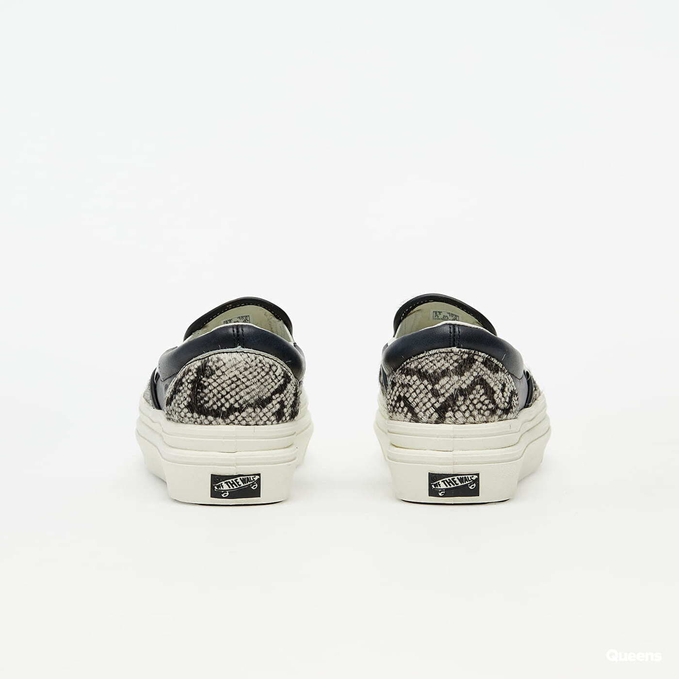Dámské tenisky a boty Vans Super ComfyCush Slip-On (Snake/ Pony) Black/ Marshmallow