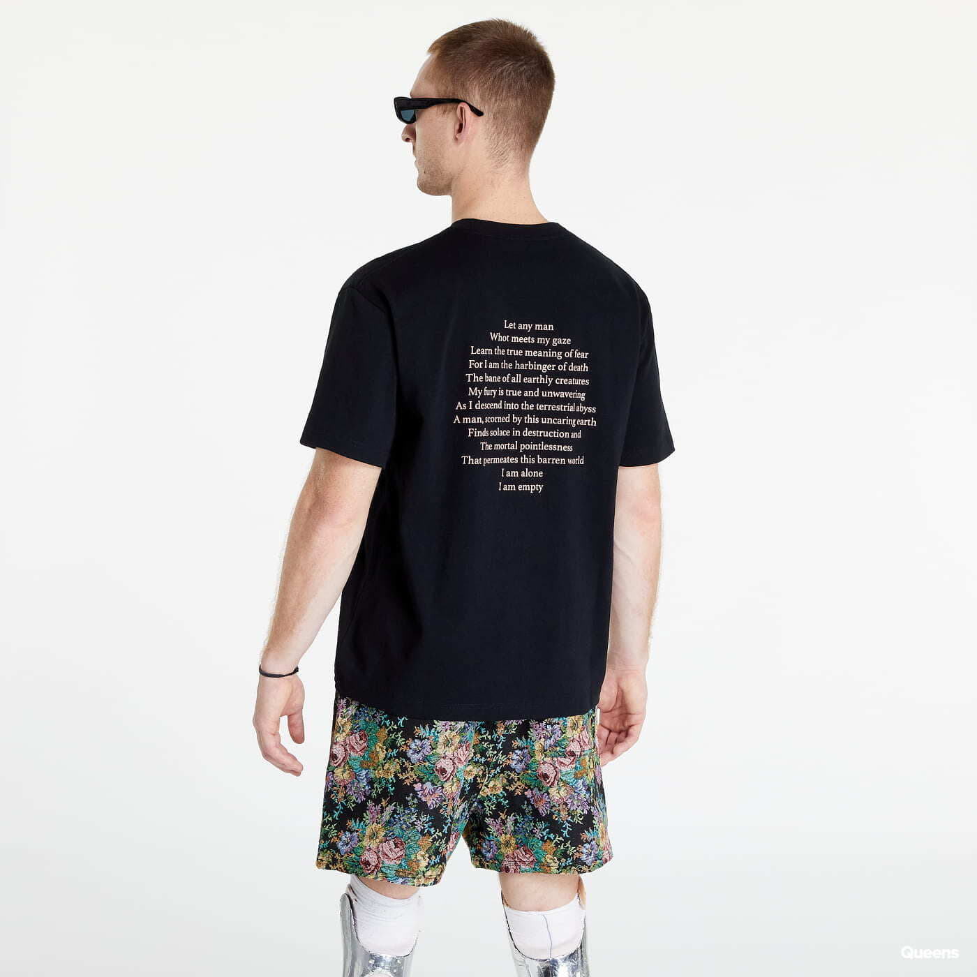 T-shirts PLEASURES Fear Heavyweight Shirt Black