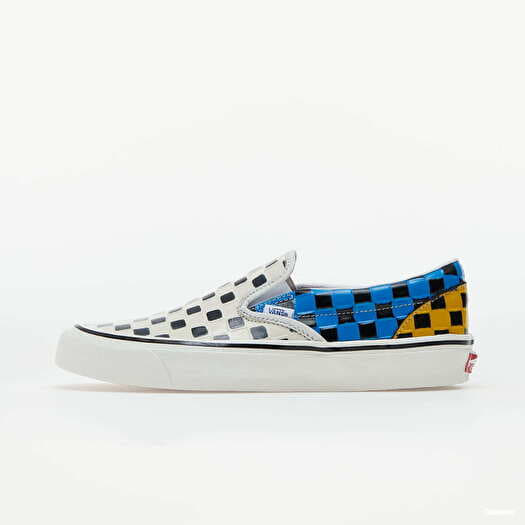 Vans anaheim slip on checkerboard on sale