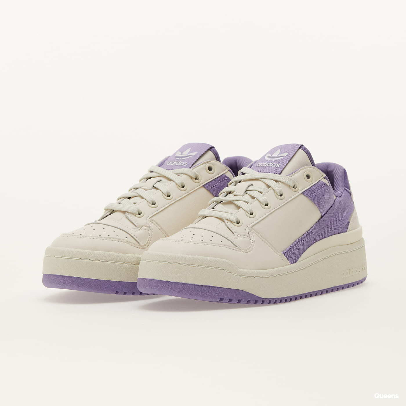 Women's sneakers and shoes adidas Originals Forum Bold W Chalk White/ White Tint/ Magic Lilac