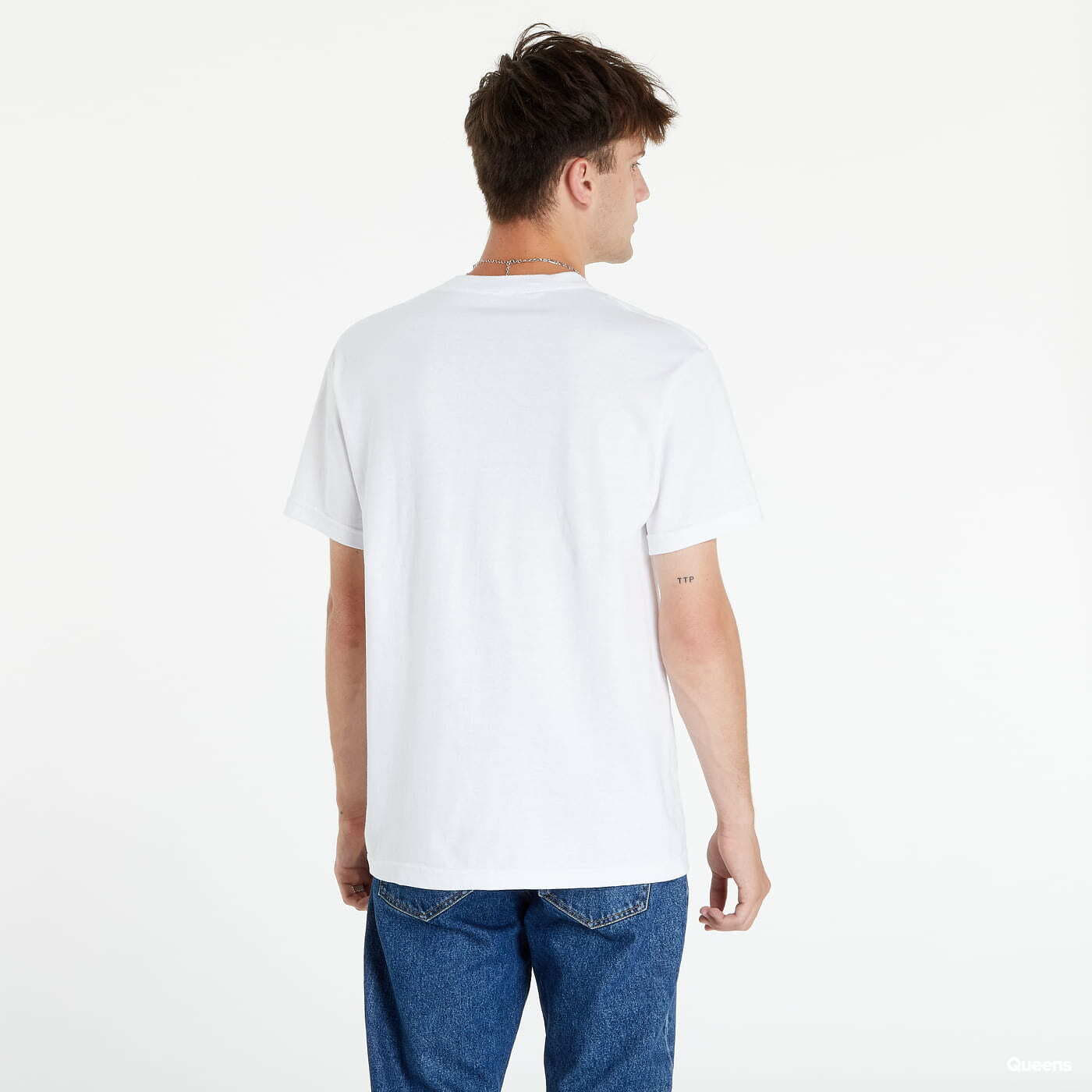 Tricouri  PLEASURES Homework T-Shirt White