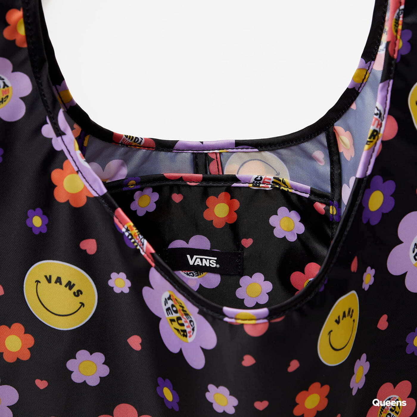 Tašky přes rameno Vans Contortion Tote Bag Black