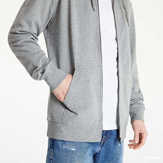 Grey vans zip up hoodie clearance