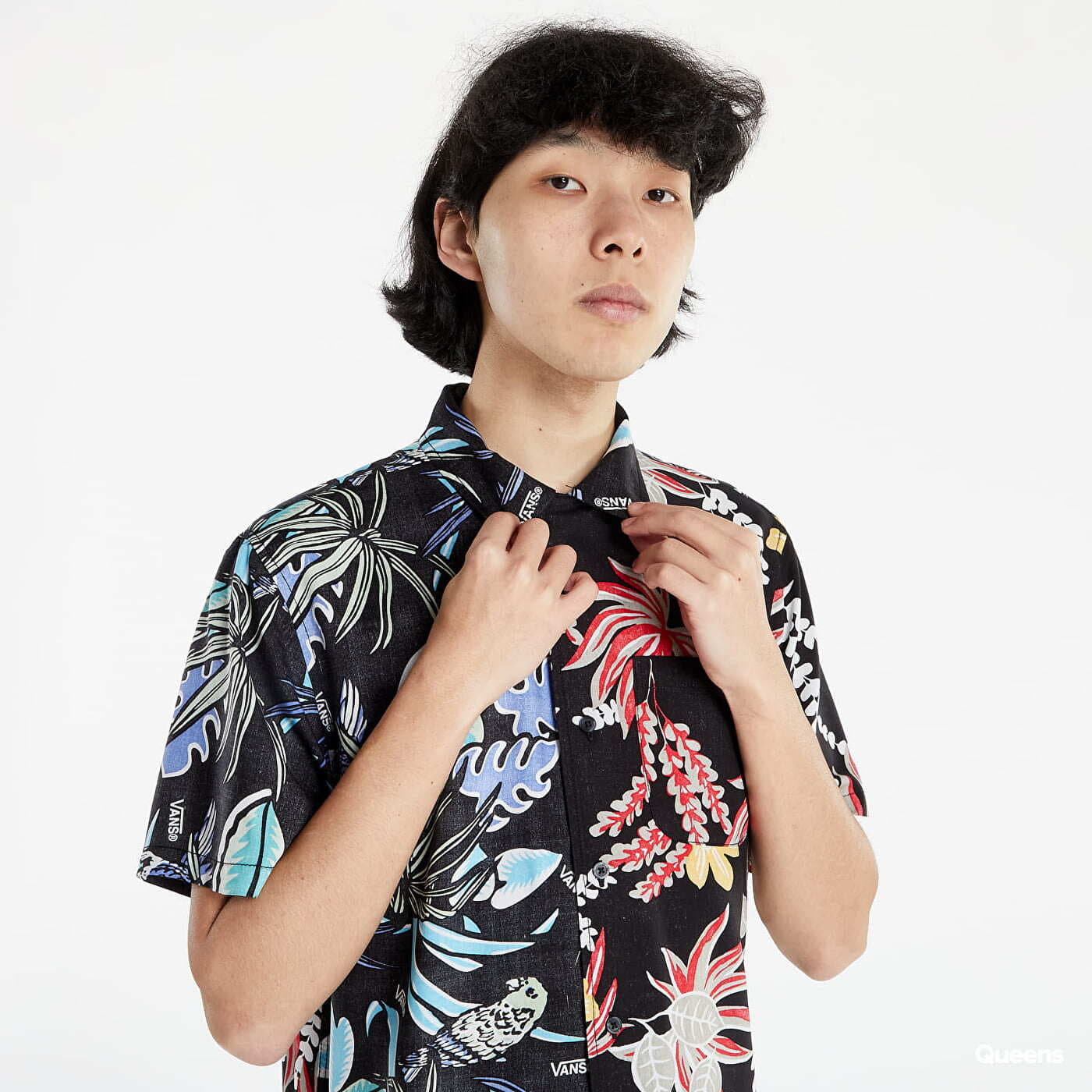 Tricouri Vans Anaheim Print Mashup Woven Shirt Multicolour