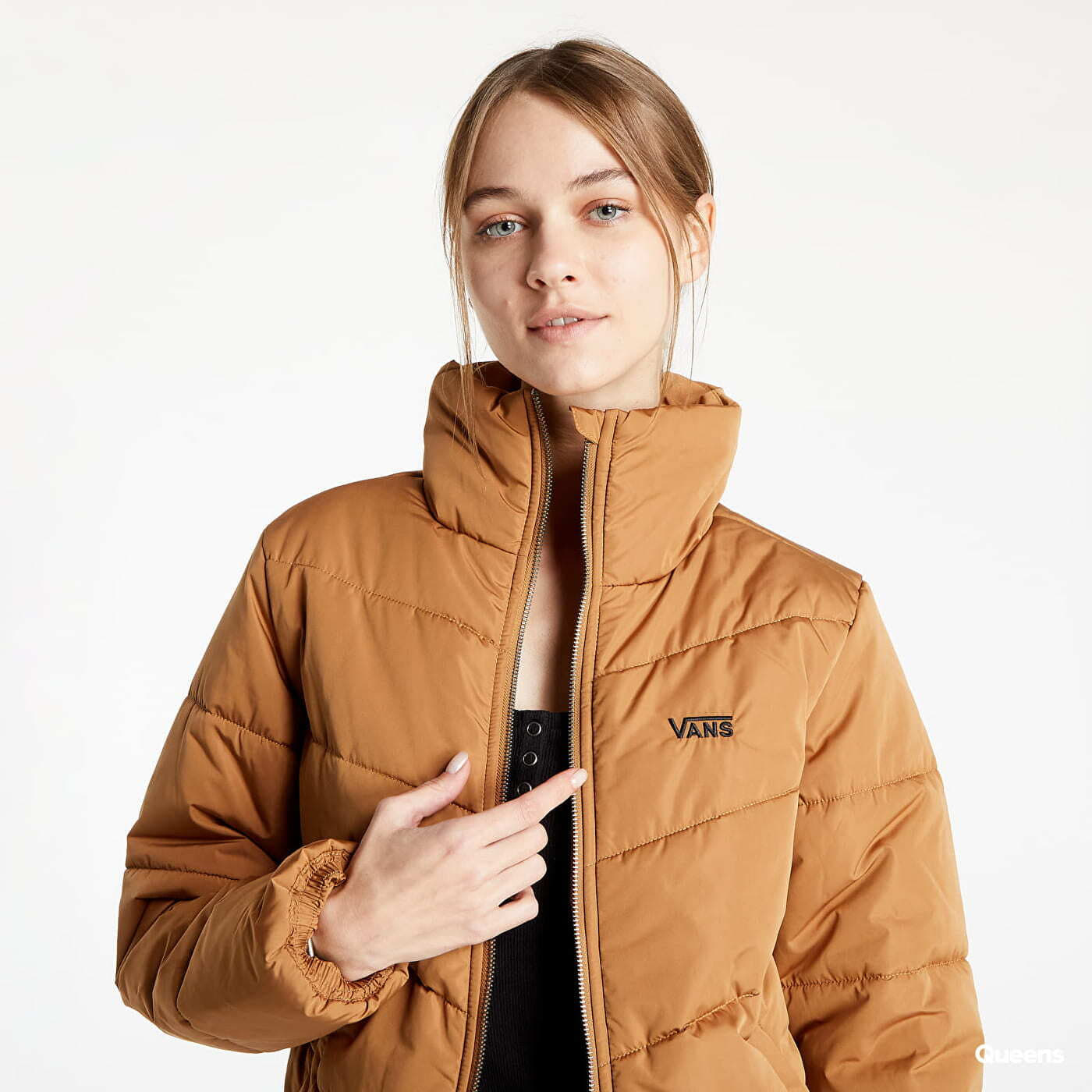 Jackets Vans Foundry V Puffer Mte Brown