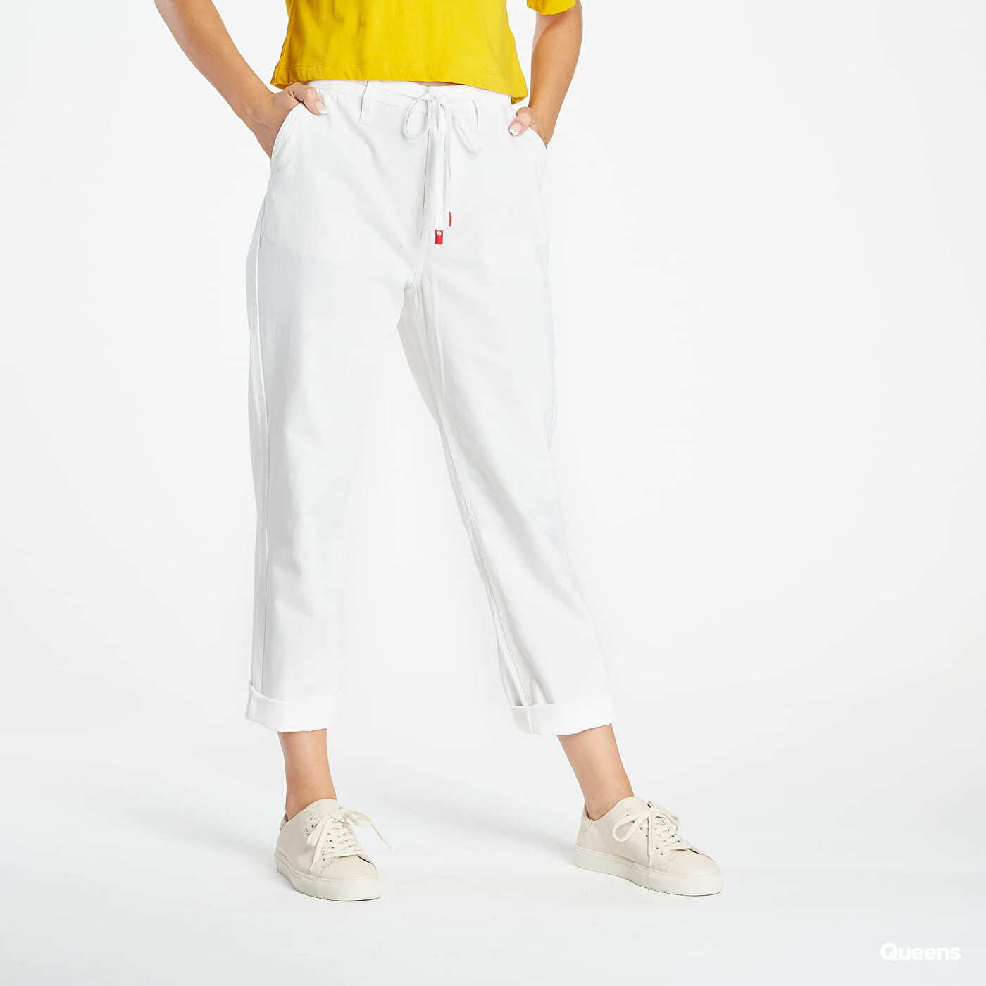 Kelnės Vans Make Me Your Own Pants White