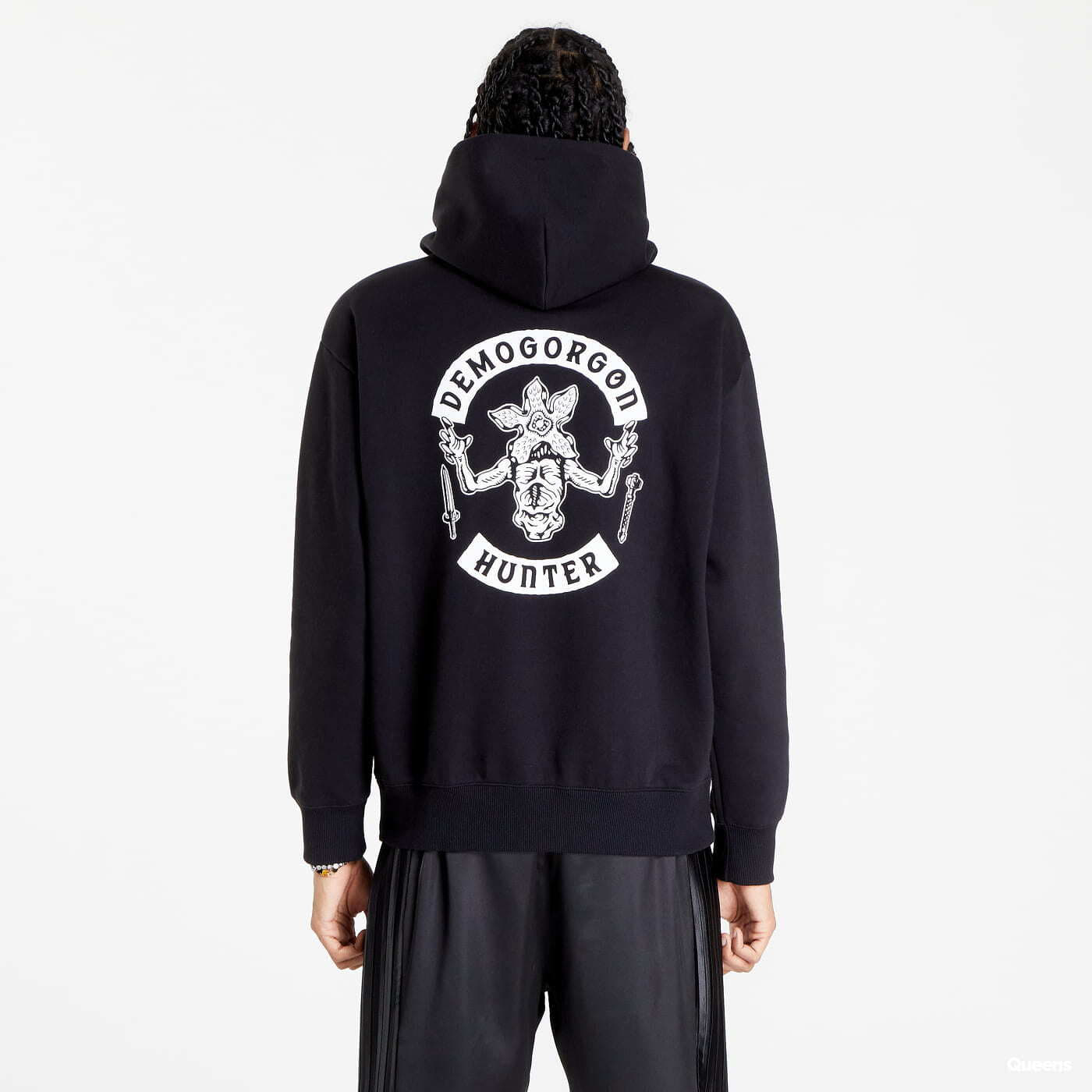 Hanorace Champion x Stranger Things hoodie Black