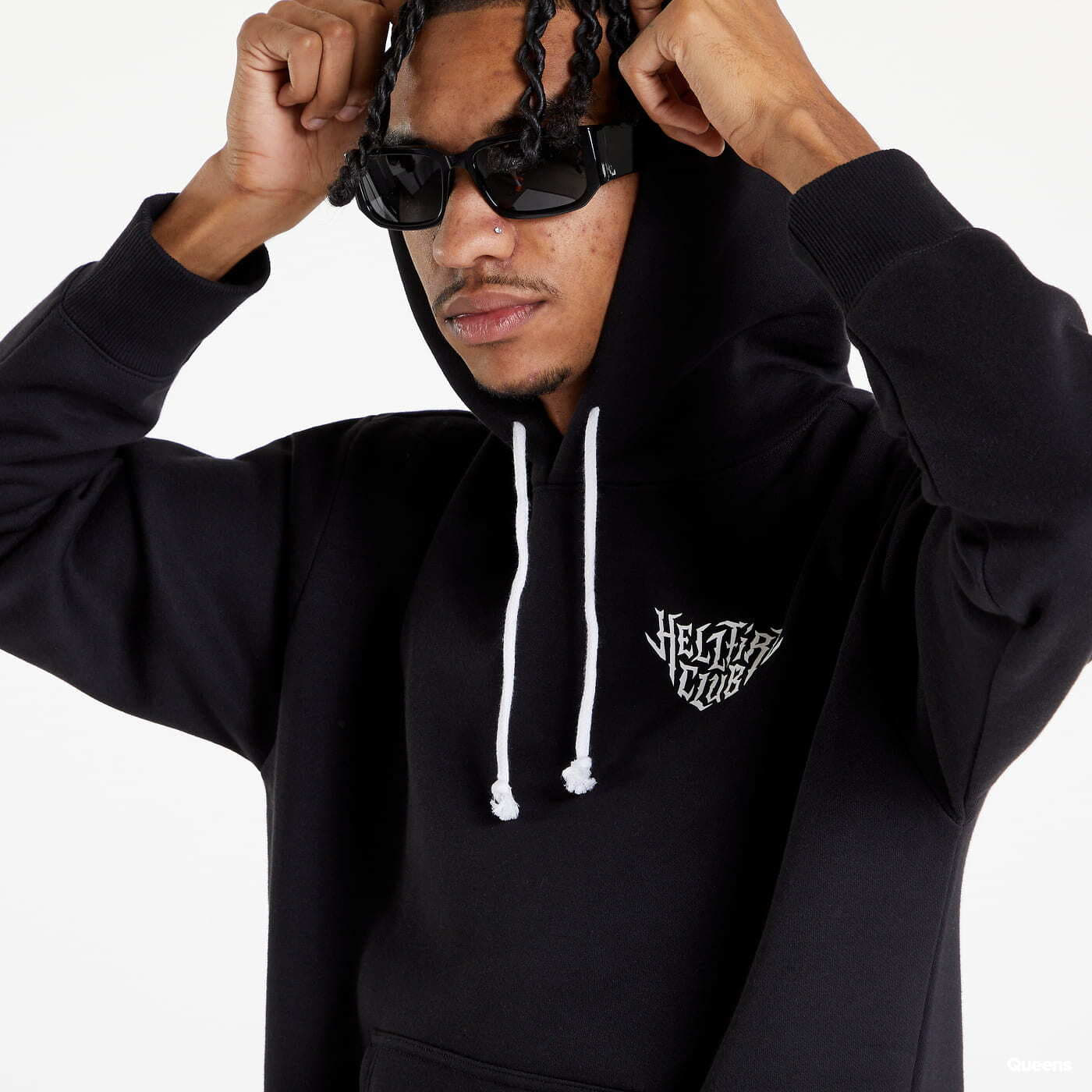 Hanorace Champion x Stranger Things hoodie Black
