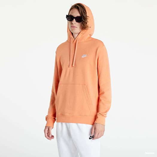 Orange and grey nike hoodie clearance
