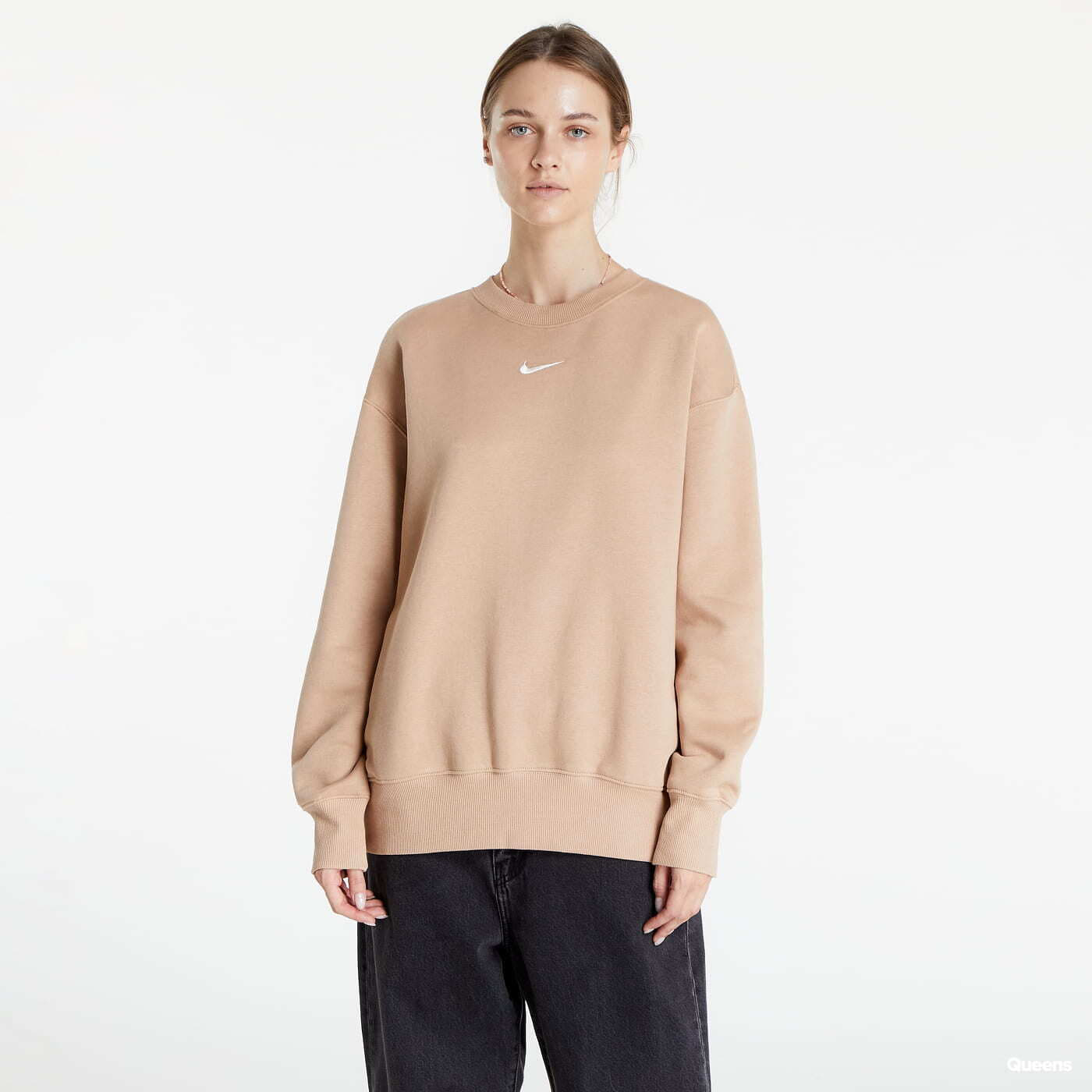 Nike sweatjacke damen beige clearance