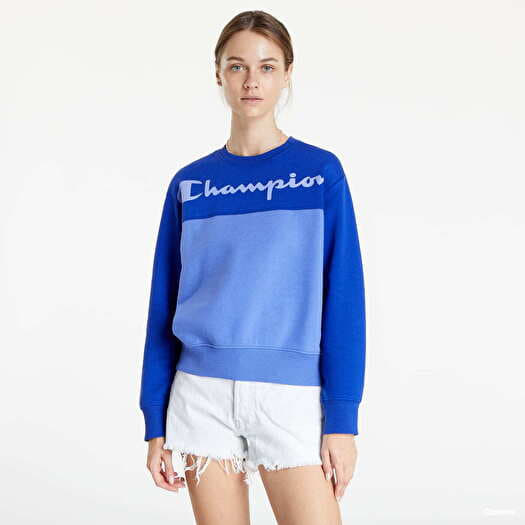 Hoodies and sweatshirts Champion Crewneck Sweatshirt Blue Queens