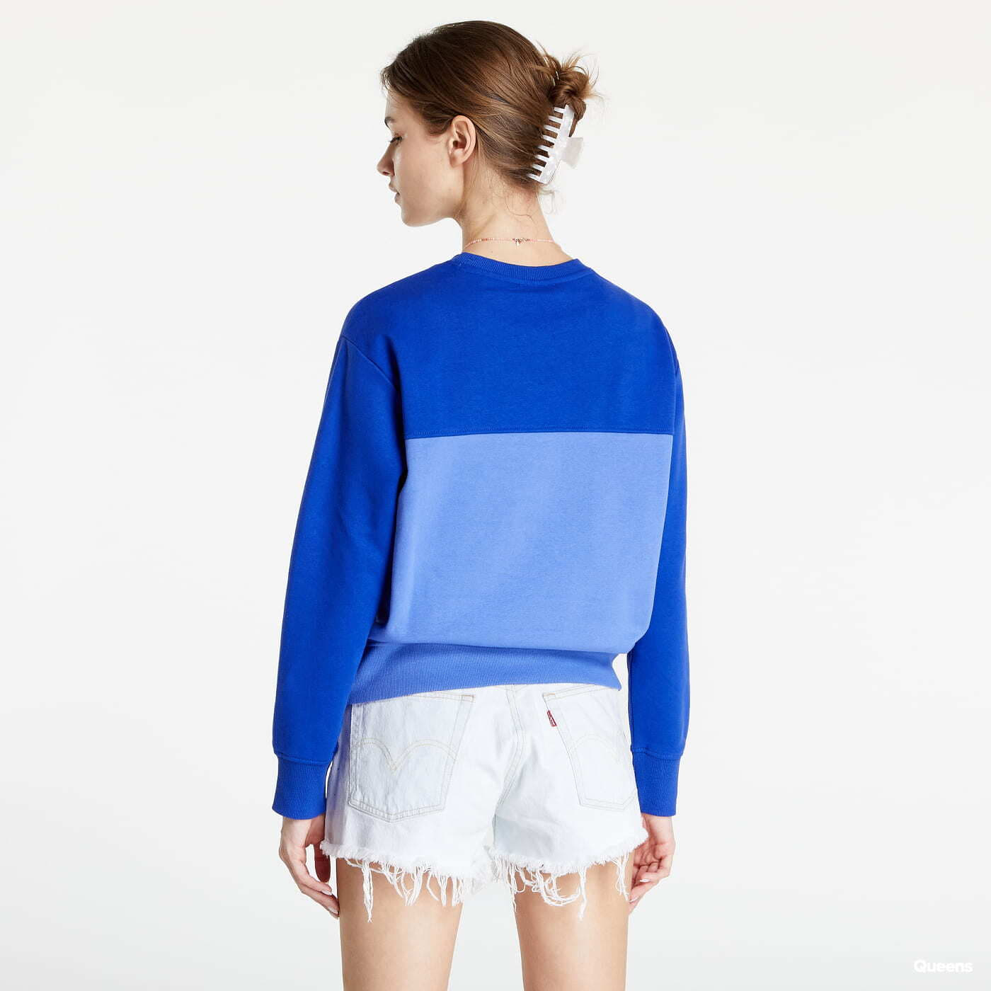 Mikiny Champion Crewneck Sweatshirt Blue