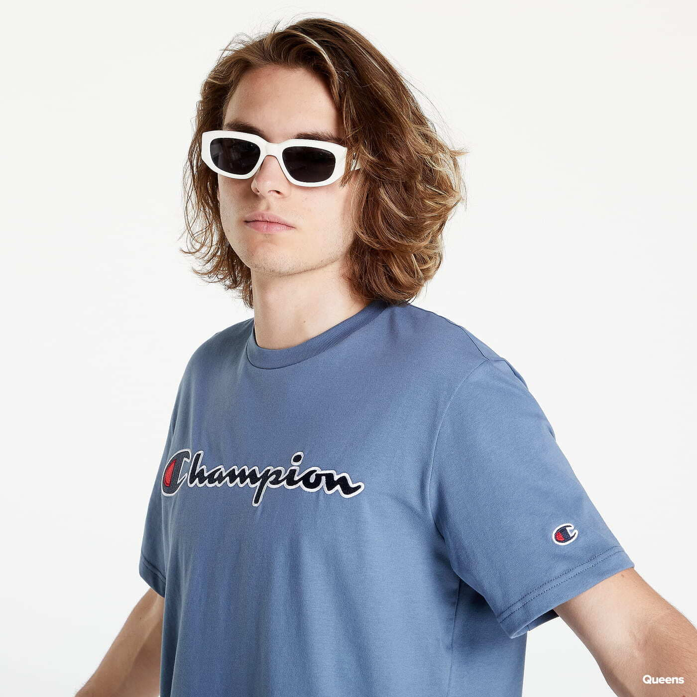 T-shirts Champion Crewneck T-Shirt Blue