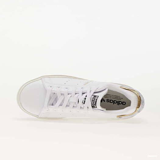 White/ Queens | White/ adidas Stan Smith Women\'s Cloud Bonega Gold shoes Cloud Metallic Originals