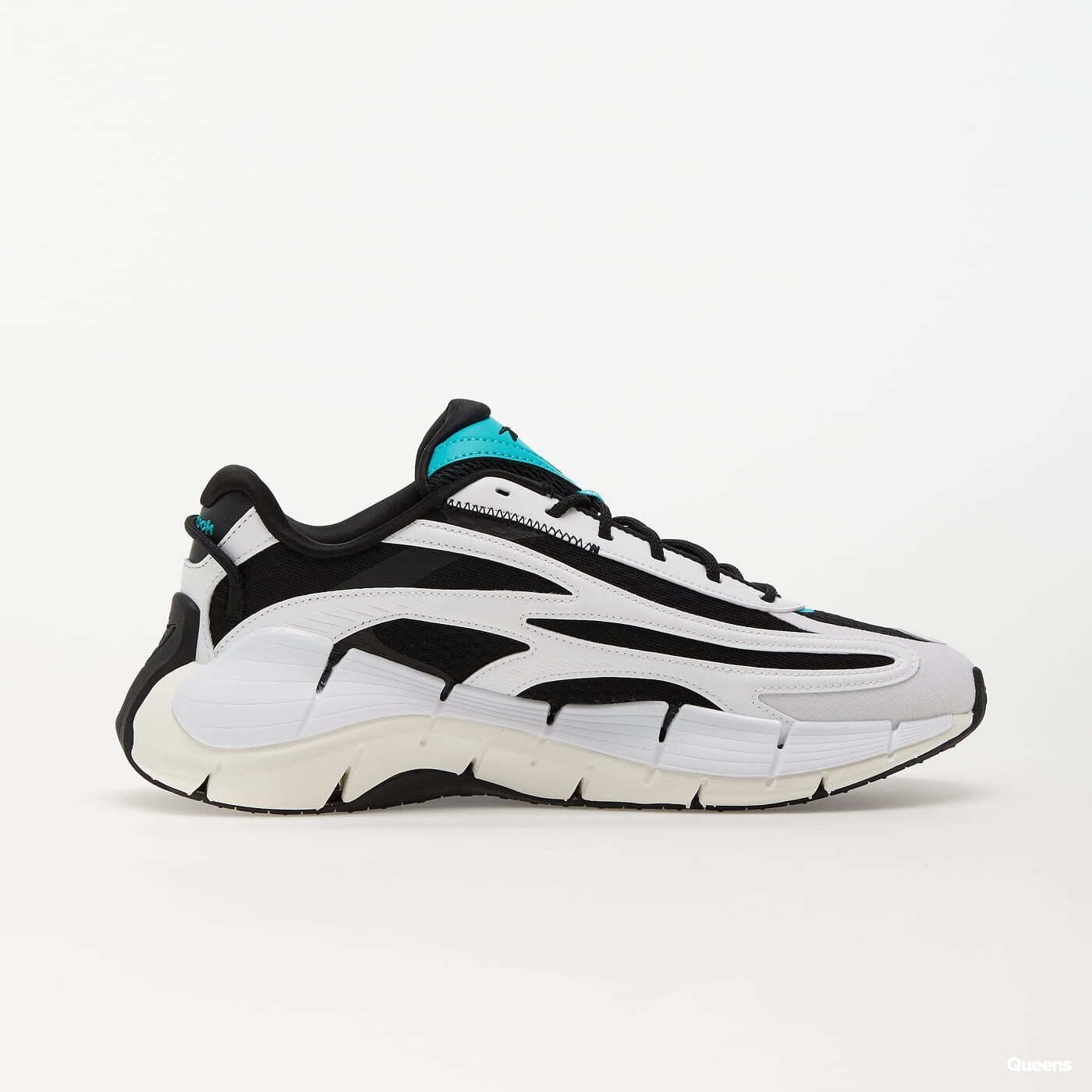 Adidași și pantofi pentru bărbați Reebok Zig Kinetica 2.5 Black/ Cloud White/ Classic Teal