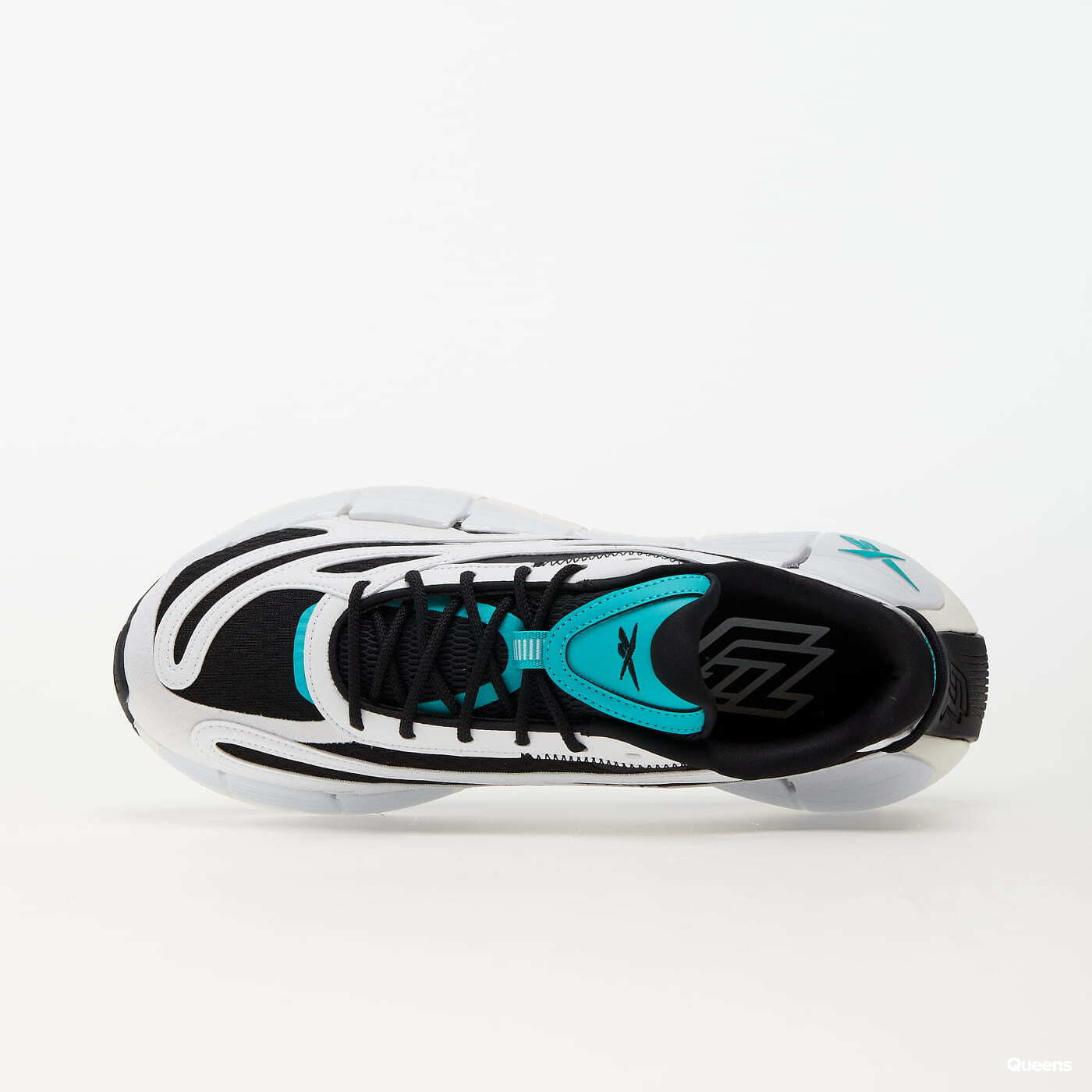 Adidași și pantofi pentru bărbați Reebok Zig Kinetica 2.5 Black/ Cloud White/ Classic Teal