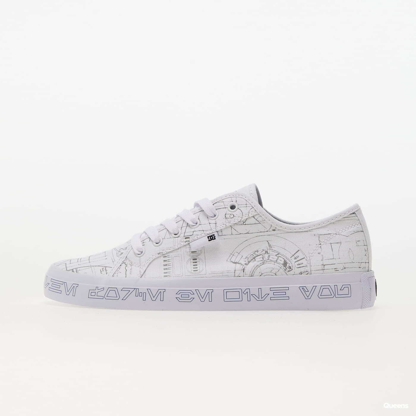 Vyriški sportbačiai ir batai DC x Star Wars Manual white / blue