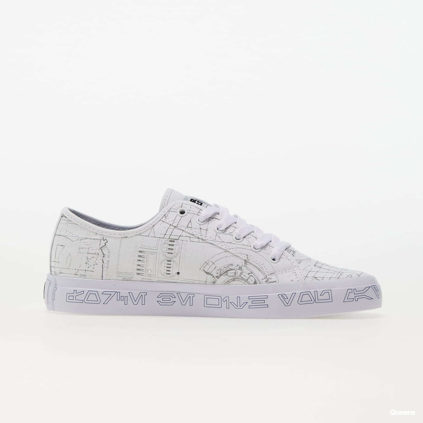 Vyriški sportbačiai ir batai DC x Star Wars Manual white / blue