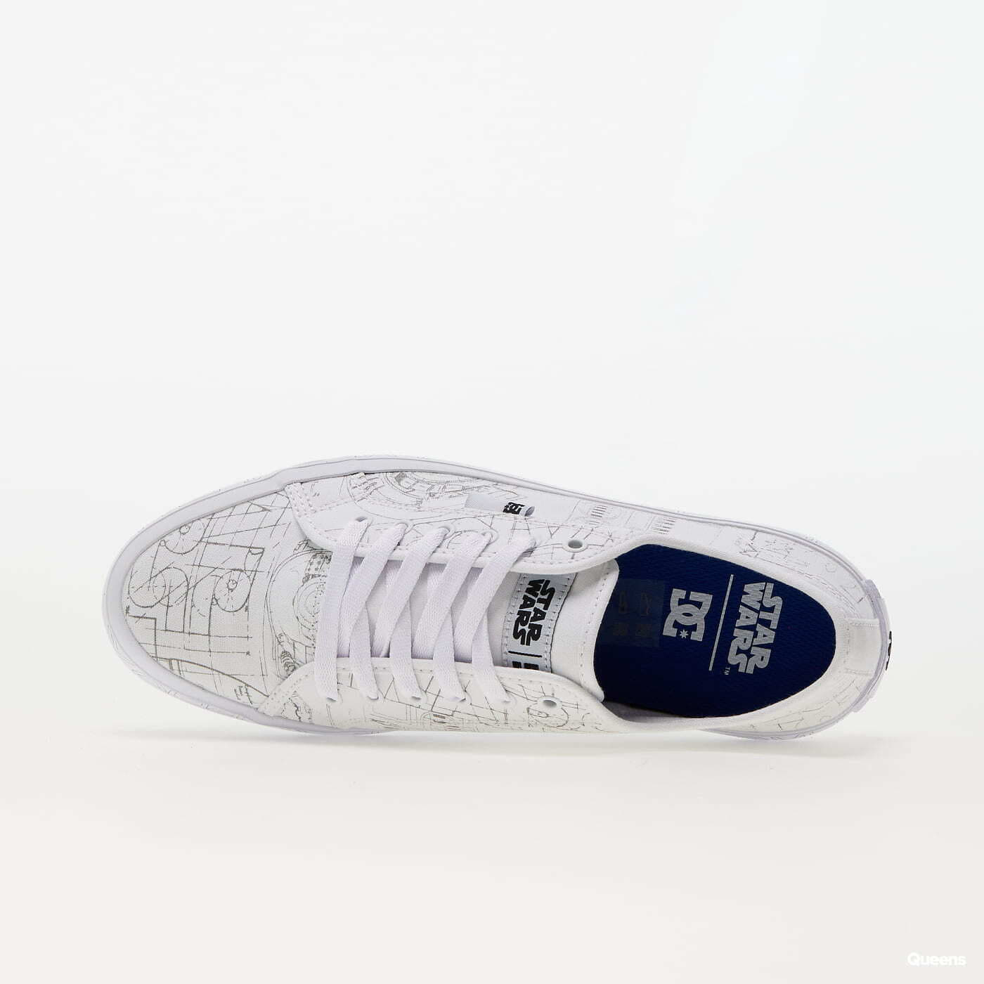 Vyriški sportbačiai ir batai DC x Star Wars Manual white / blue