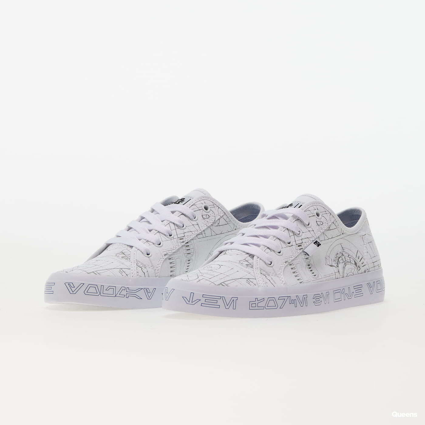 Vyriški sportbačiai ir batai DC x Star Wars Manual white / blue