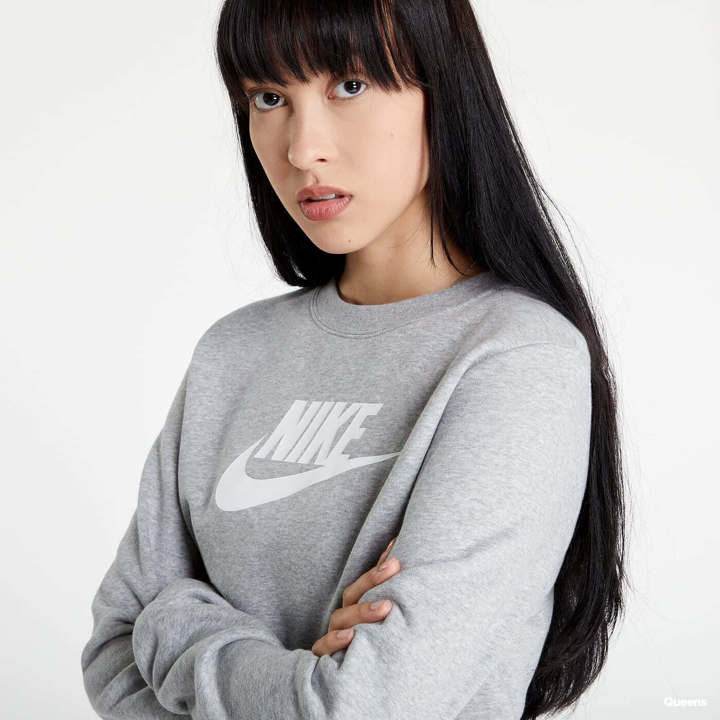 Nike club store grey sweatshirt womens