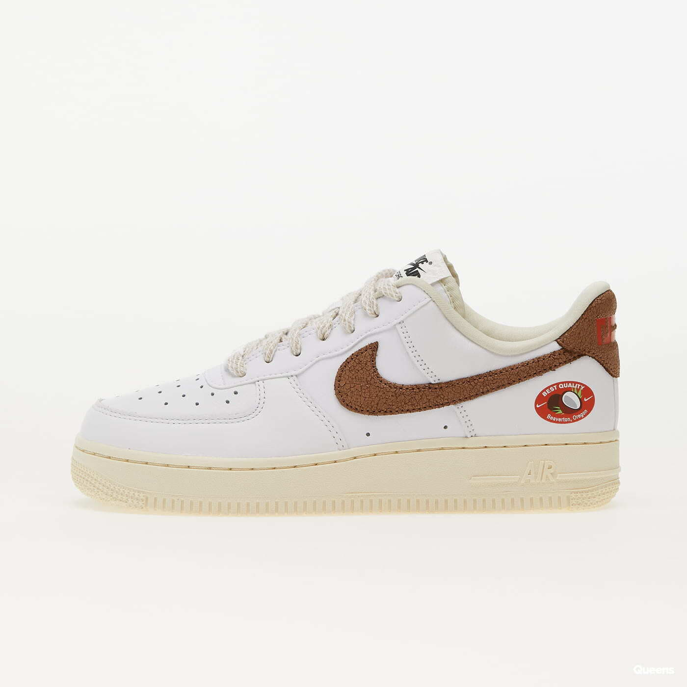 Damskie buty Nike WMNS Air Force 1 ´07 LX White/ Archaeo Brown-Coconut Milk