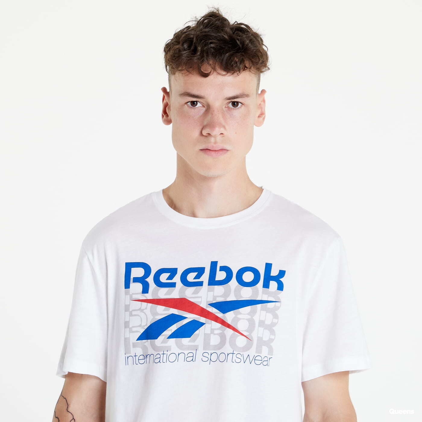 Magliette Reebok Graphic Series International Sportswear T Shirt White Queens