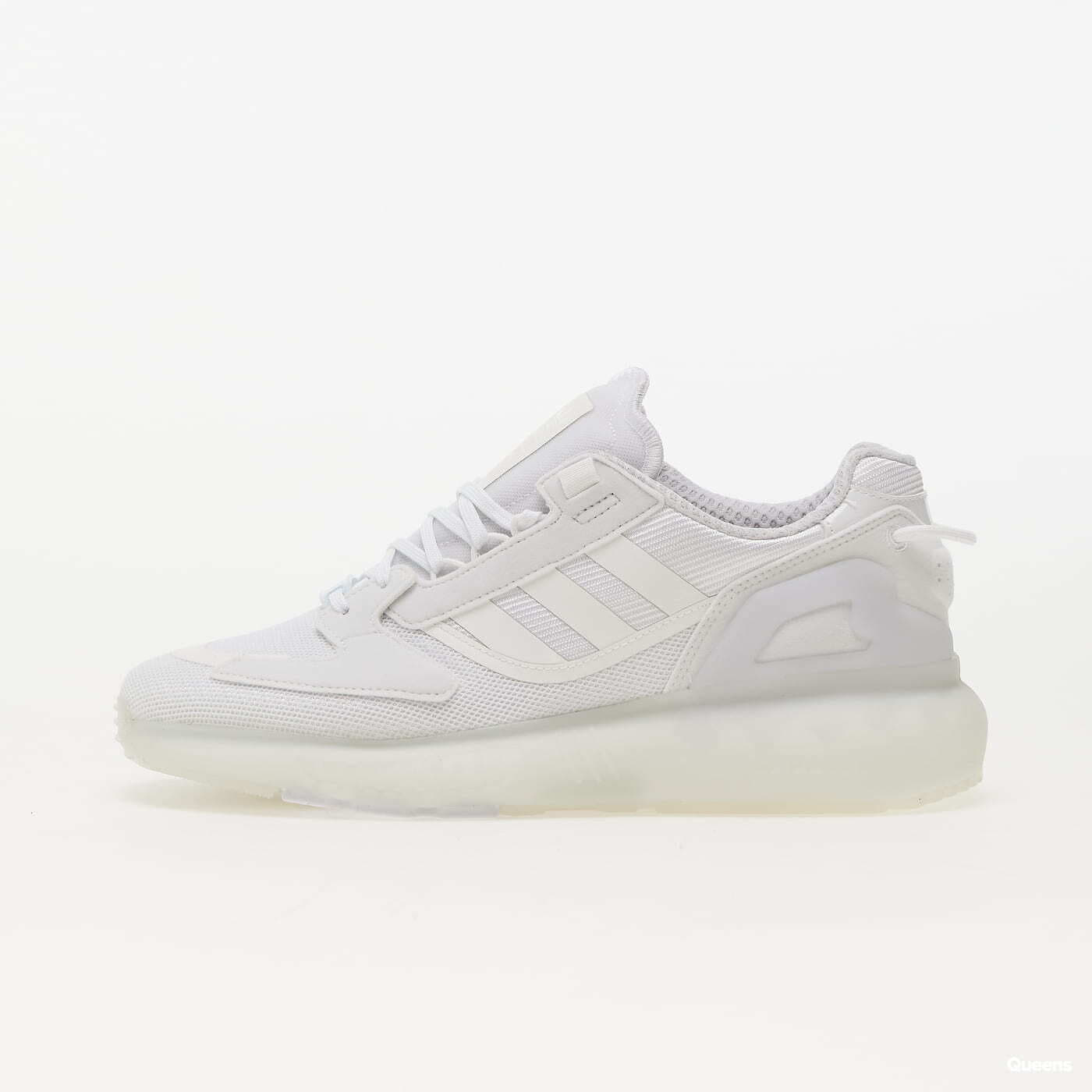 Herren Sneaker und Schuhe adidas Originals ZX 5K Boost white/ ftw white/ grey one