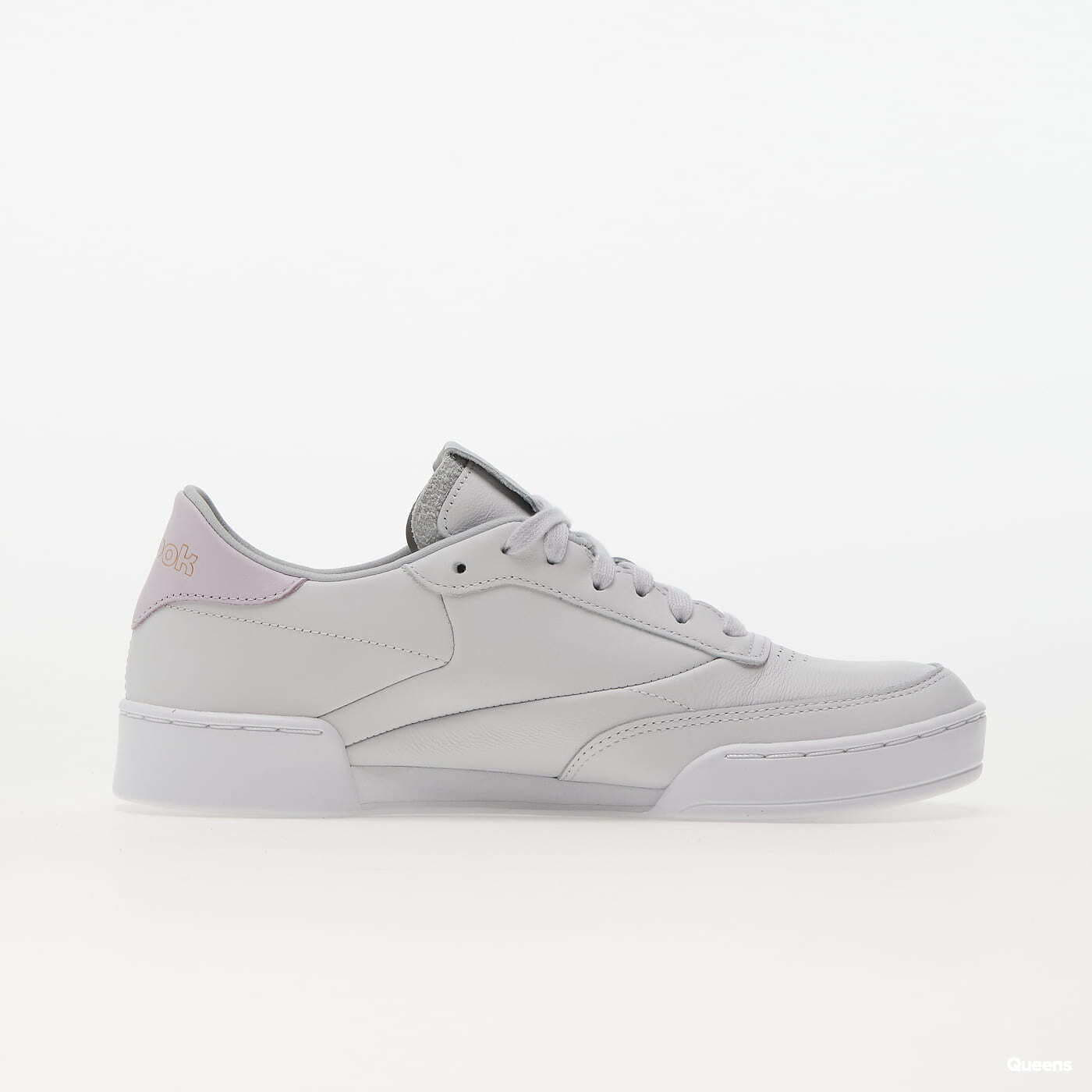 Dámské tenisky a boty Reebok Club C Clean Shoes Cold Grey / Cloud White/ Quartz Glow